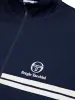 Arturo Mesh Track Jacket- Maritime Blue/ Quiet Gray sold by Sergio Tacchini
