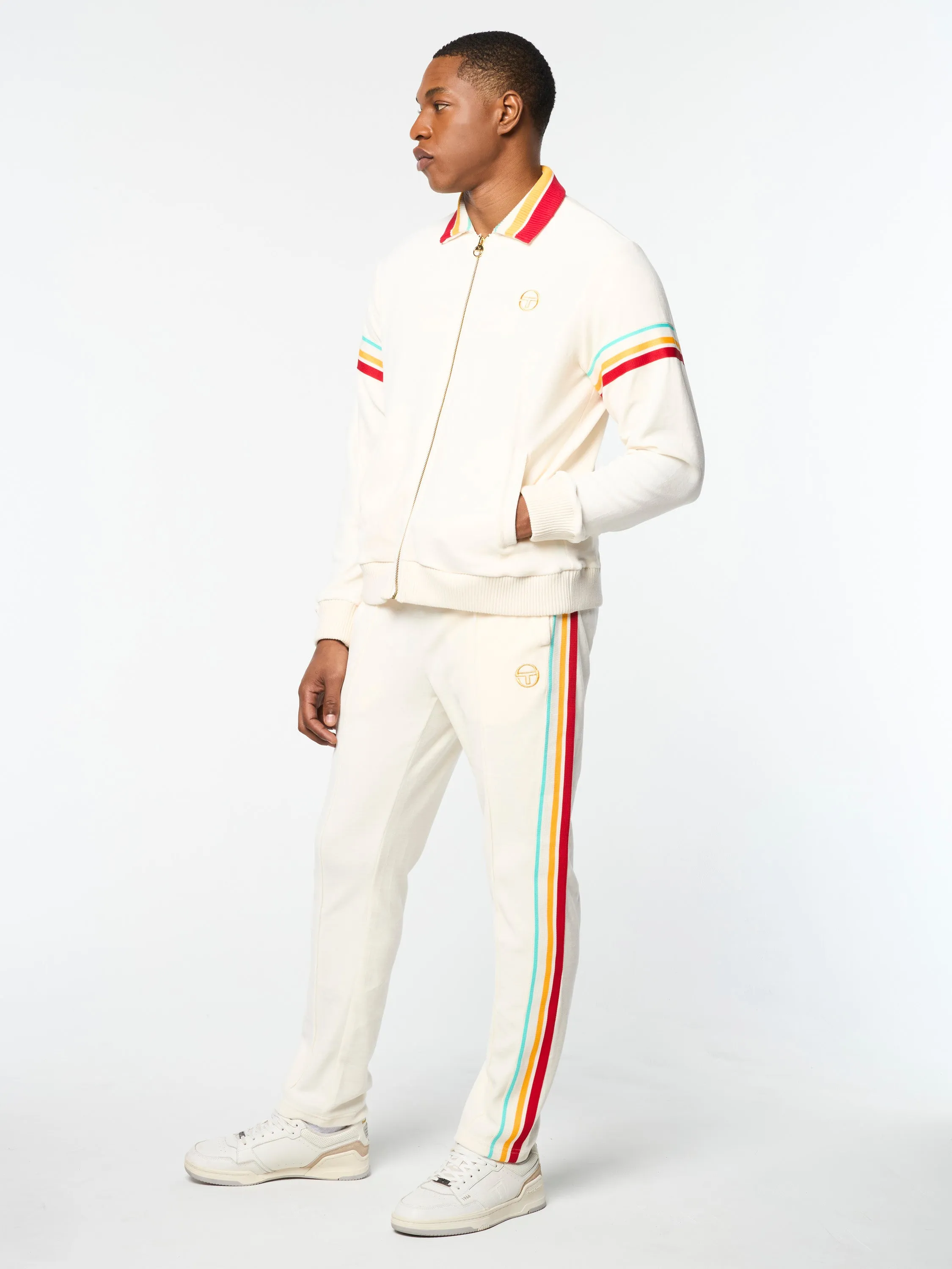 Slice Track Jacket- Gardenia/ Gold sold by Sergio Tacchini product image thumbnail 3