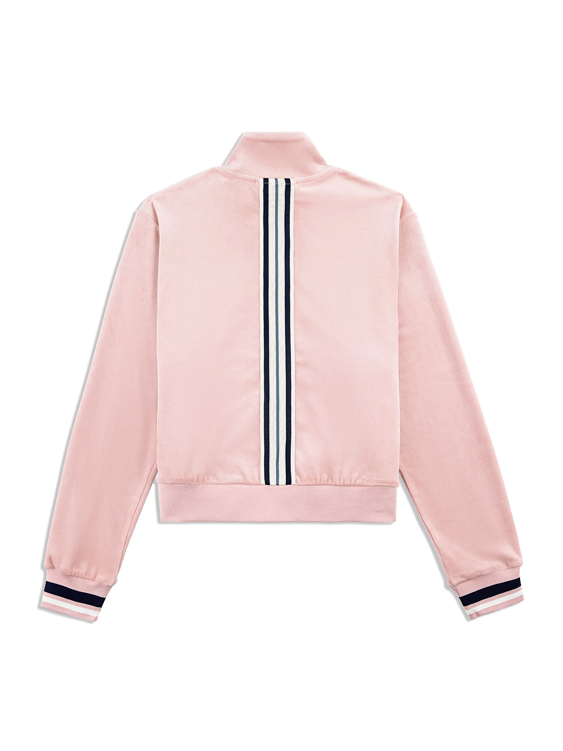 Adele Velour Track Jacket- Pale Mauve sold by Sergio Tacchini product image thumbnail 5