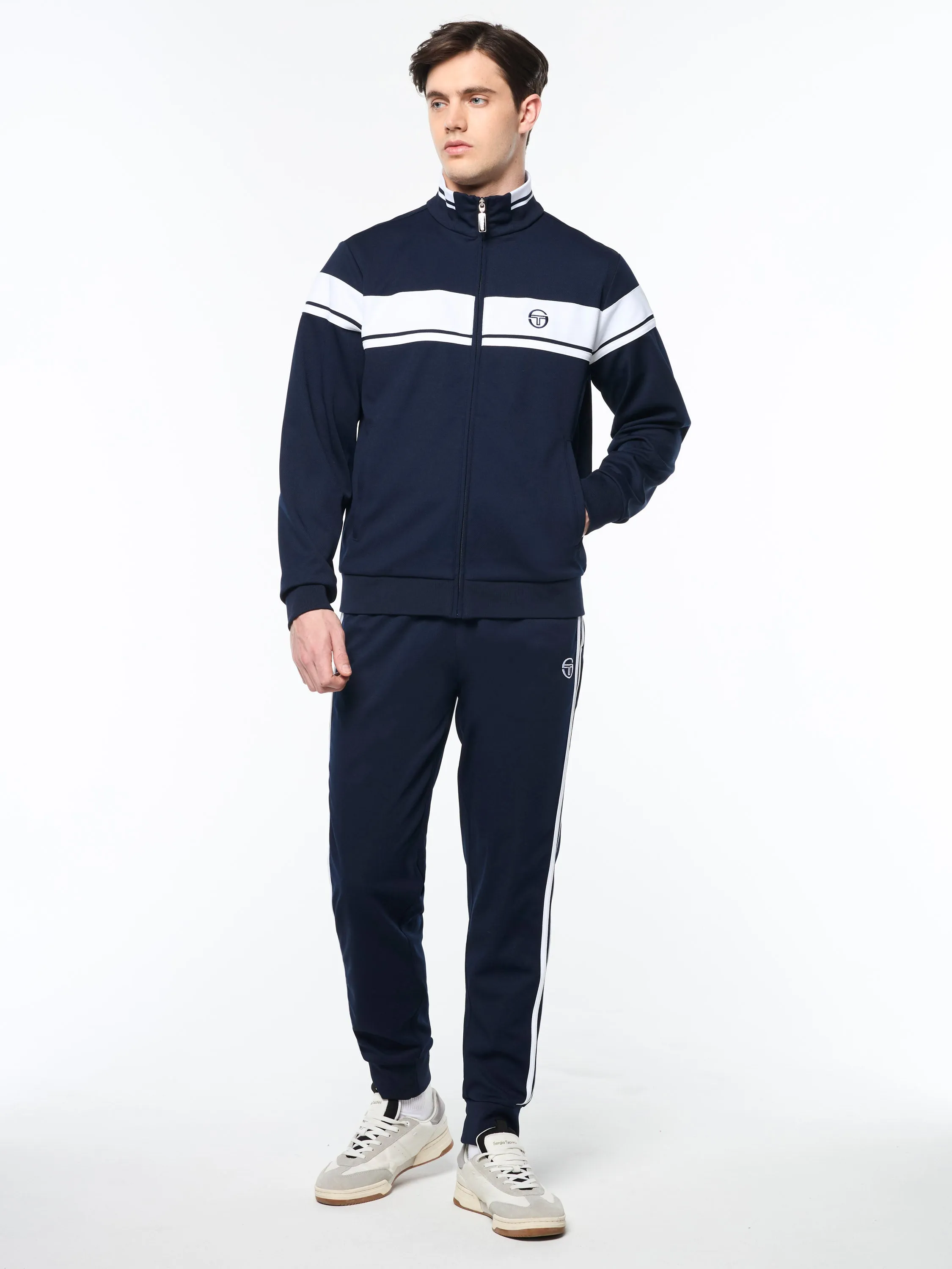 Damarindo Track Jacket Archivio- Maritime Blue/ White sold by Sergio Tacchini product image thumbnail 2