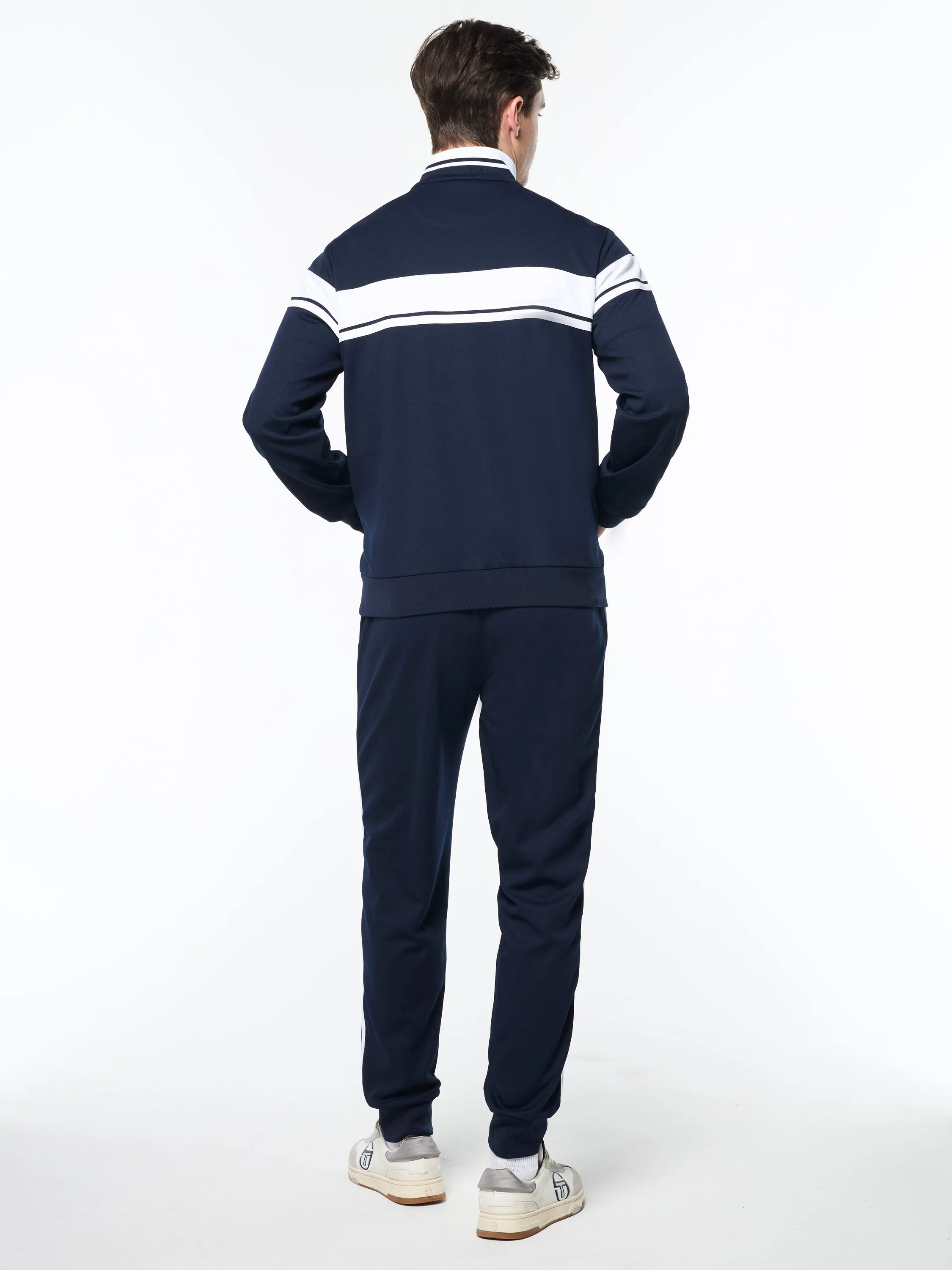 Damarindo Track Jacket Archivio- Maritime Blue/ White sold by Sergio Tacchini product image thumbnail 4