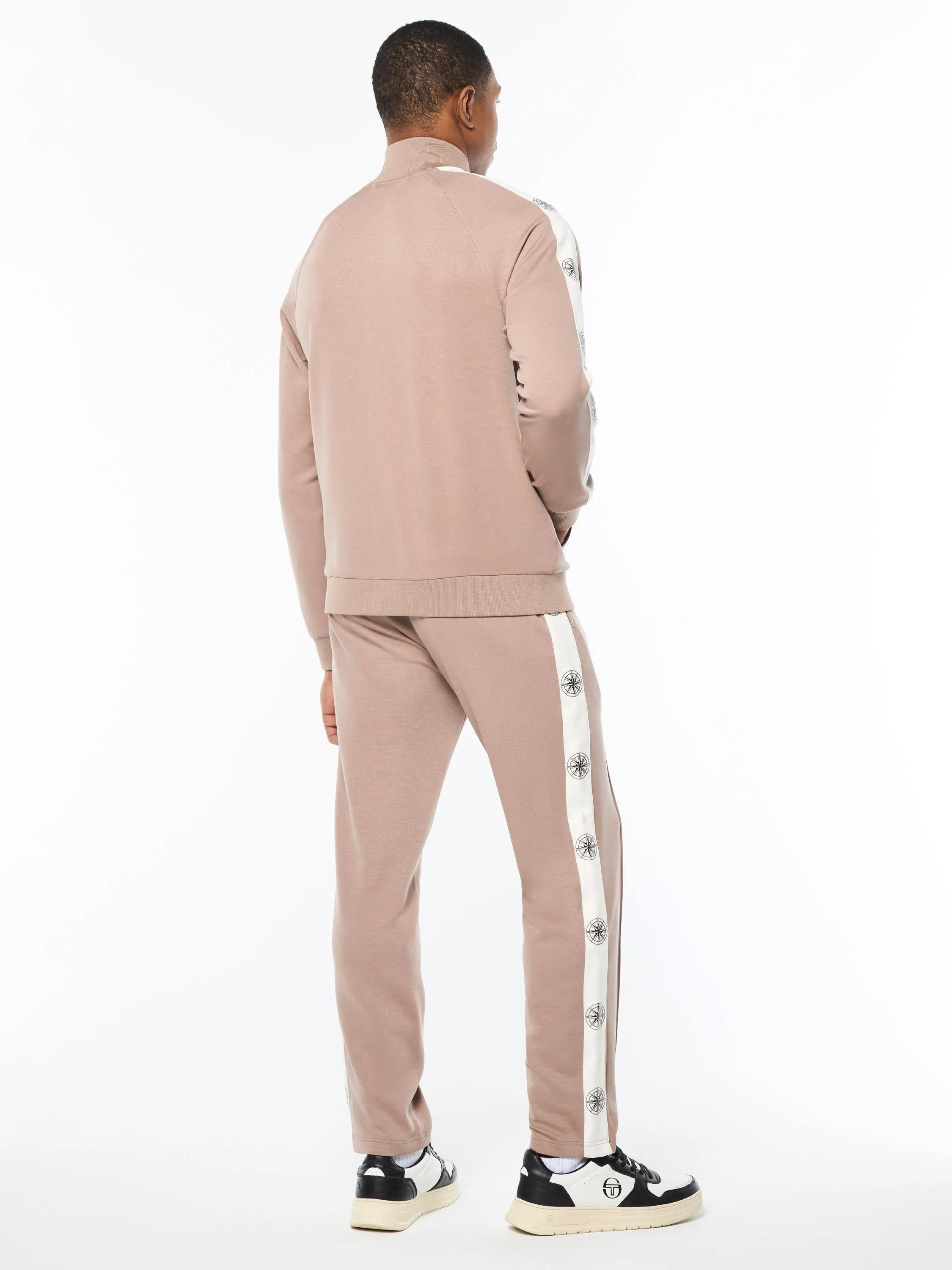 Bussola Track Jacket- Taupe Grey sold by Sergio Tacchini product image thumbnail 5