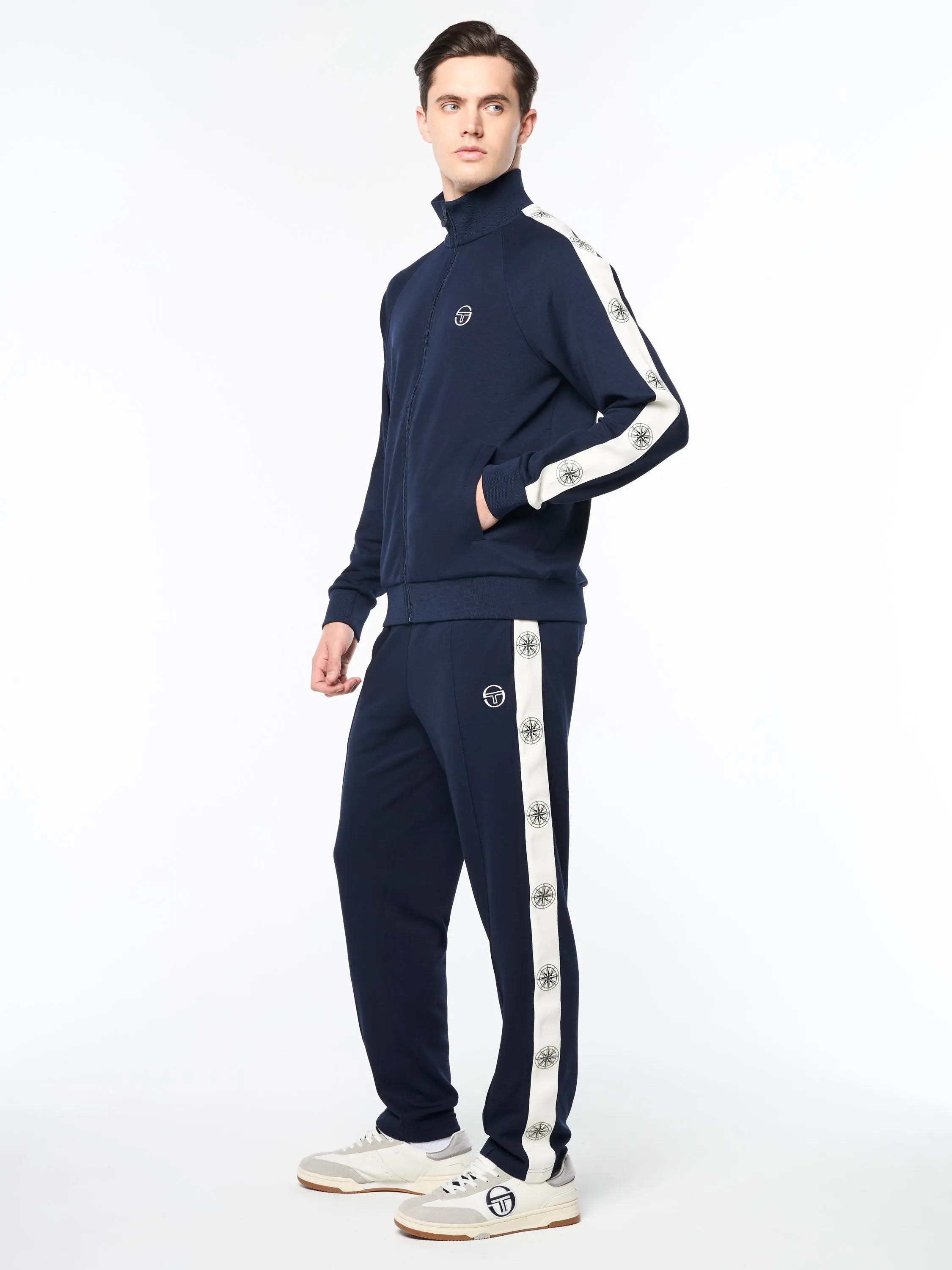 Bussola Track Pant- Maritime Blue sold by Sergio Tacchini product image thumbnail 4