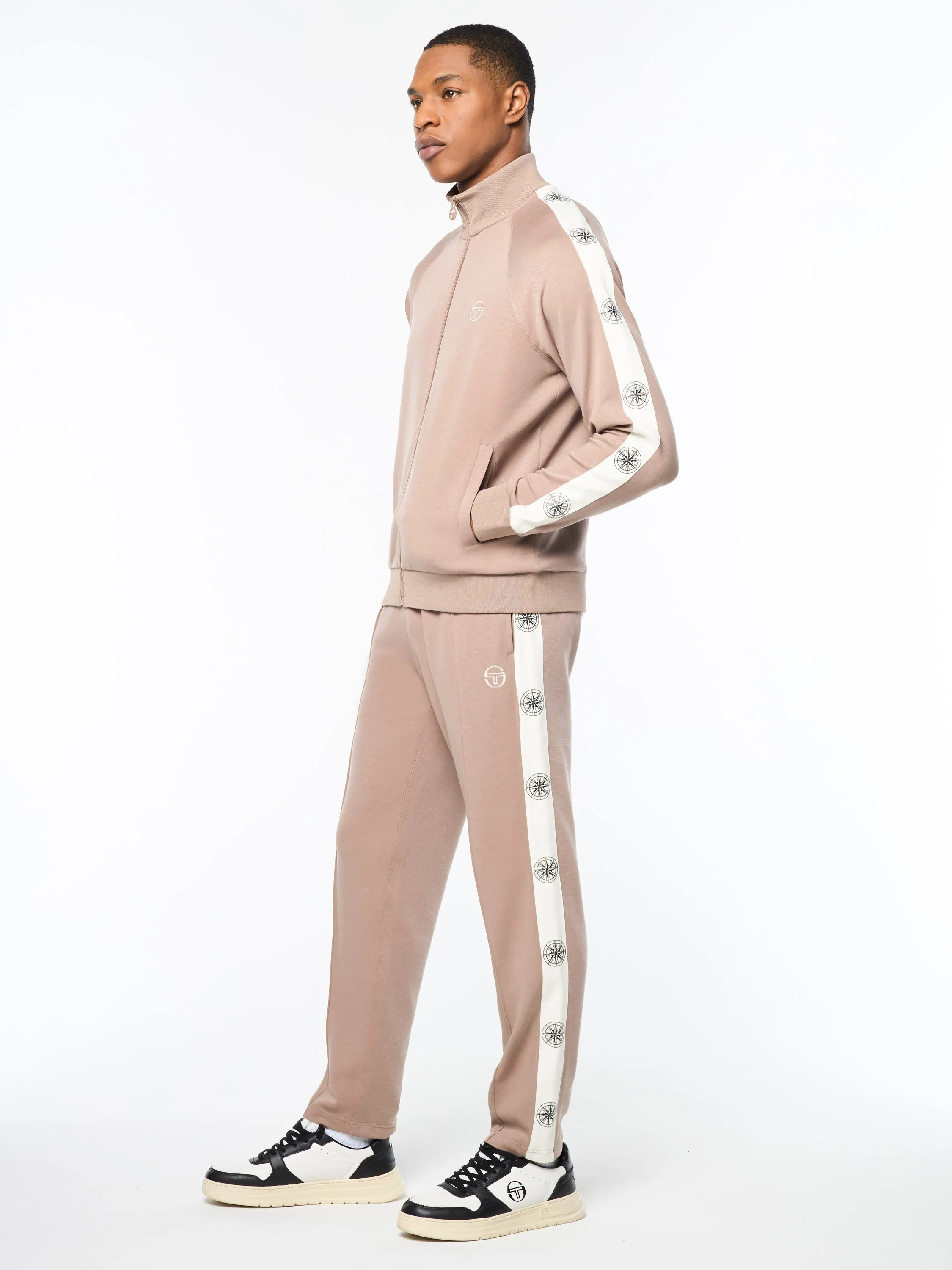 Bussola Track Pant- Taupe Grey sold by Sergio Tacchini product image thumbnail 4