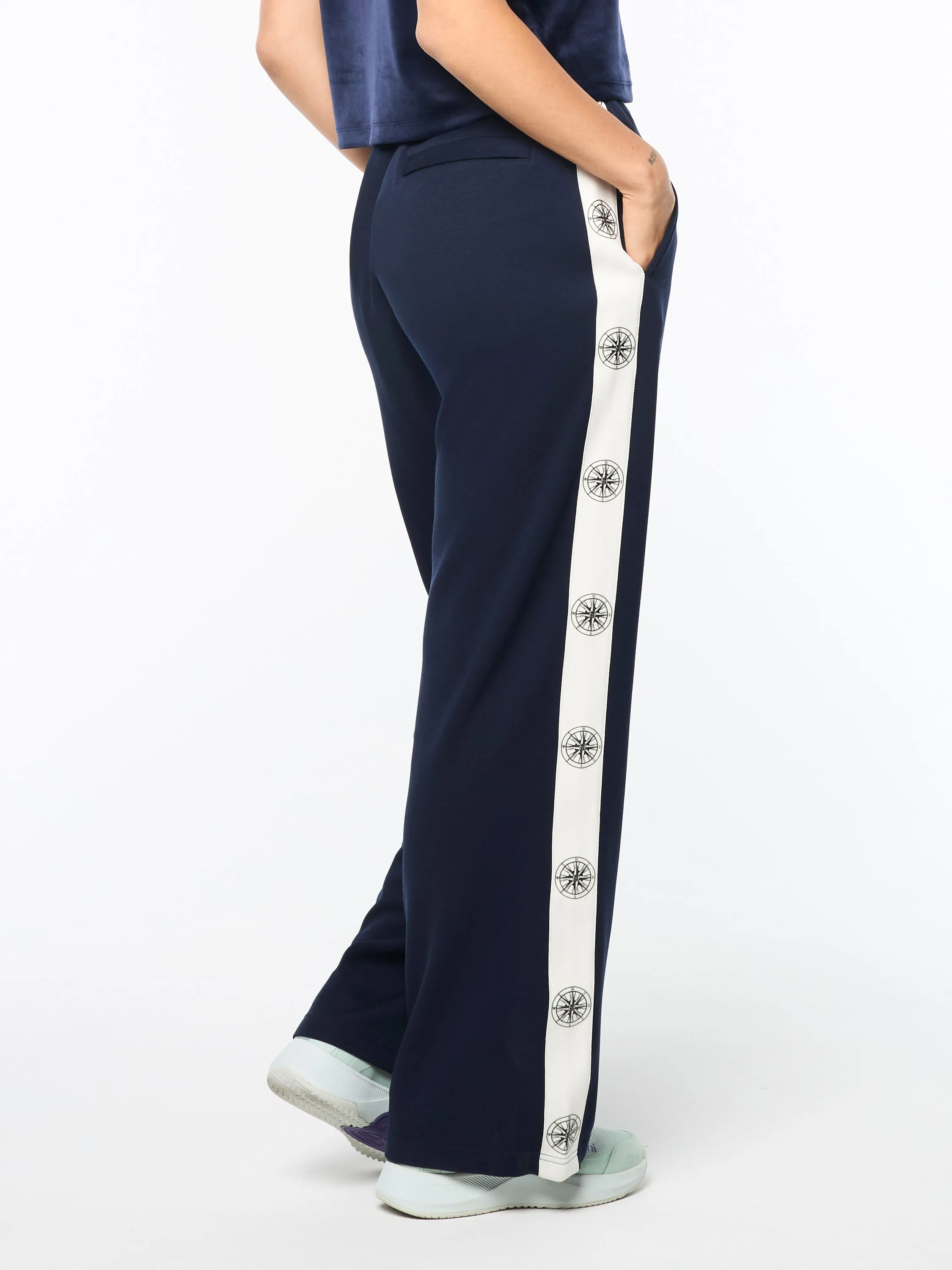 Women's Bussola Track Pant- Maritime Blue sold by Sergio Tacchini product image thumbnail 4