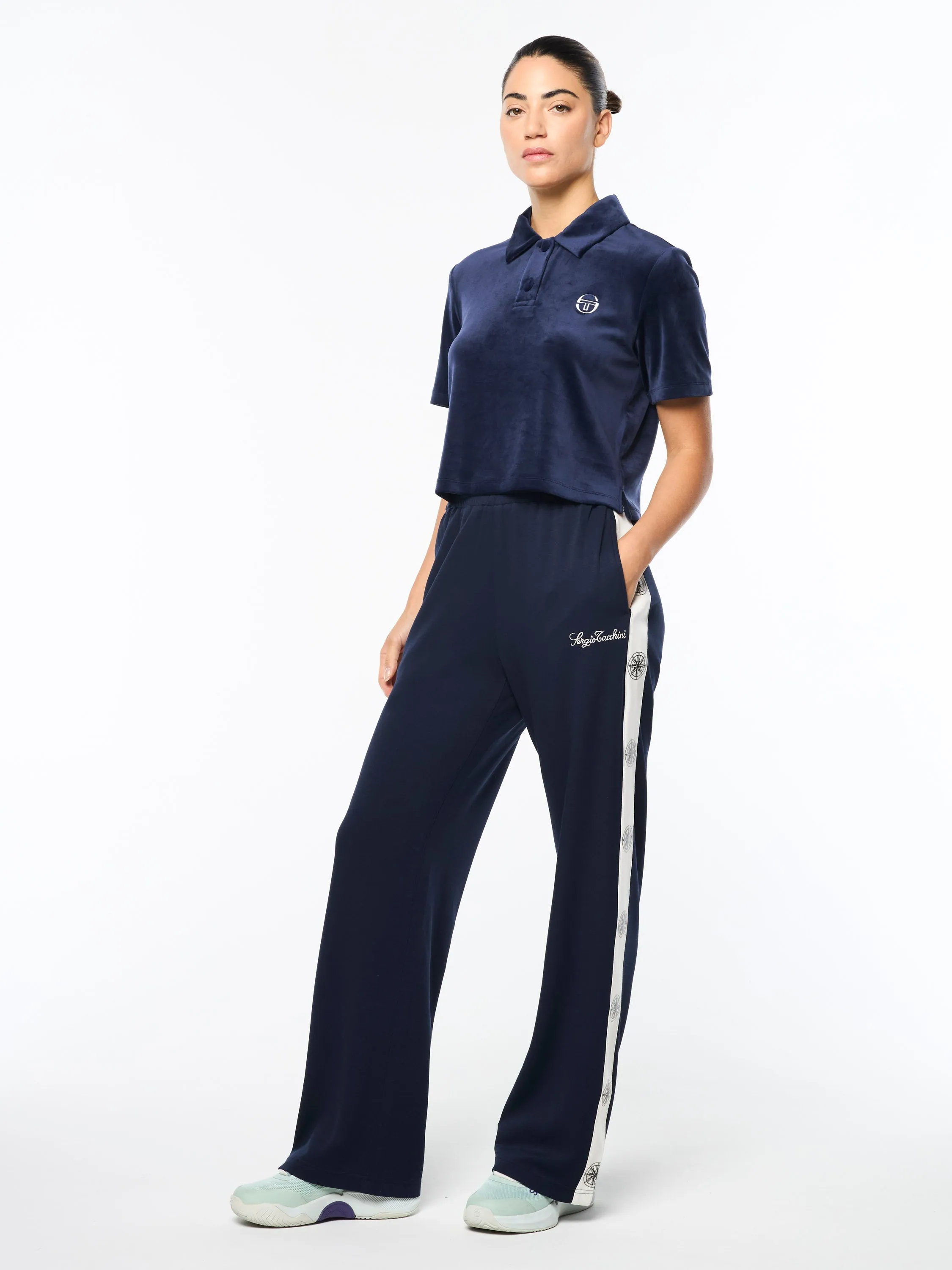 Women's Bussola Track Pant- Maritime Blue sold by Sergio Tacchini product image thumbnail 3