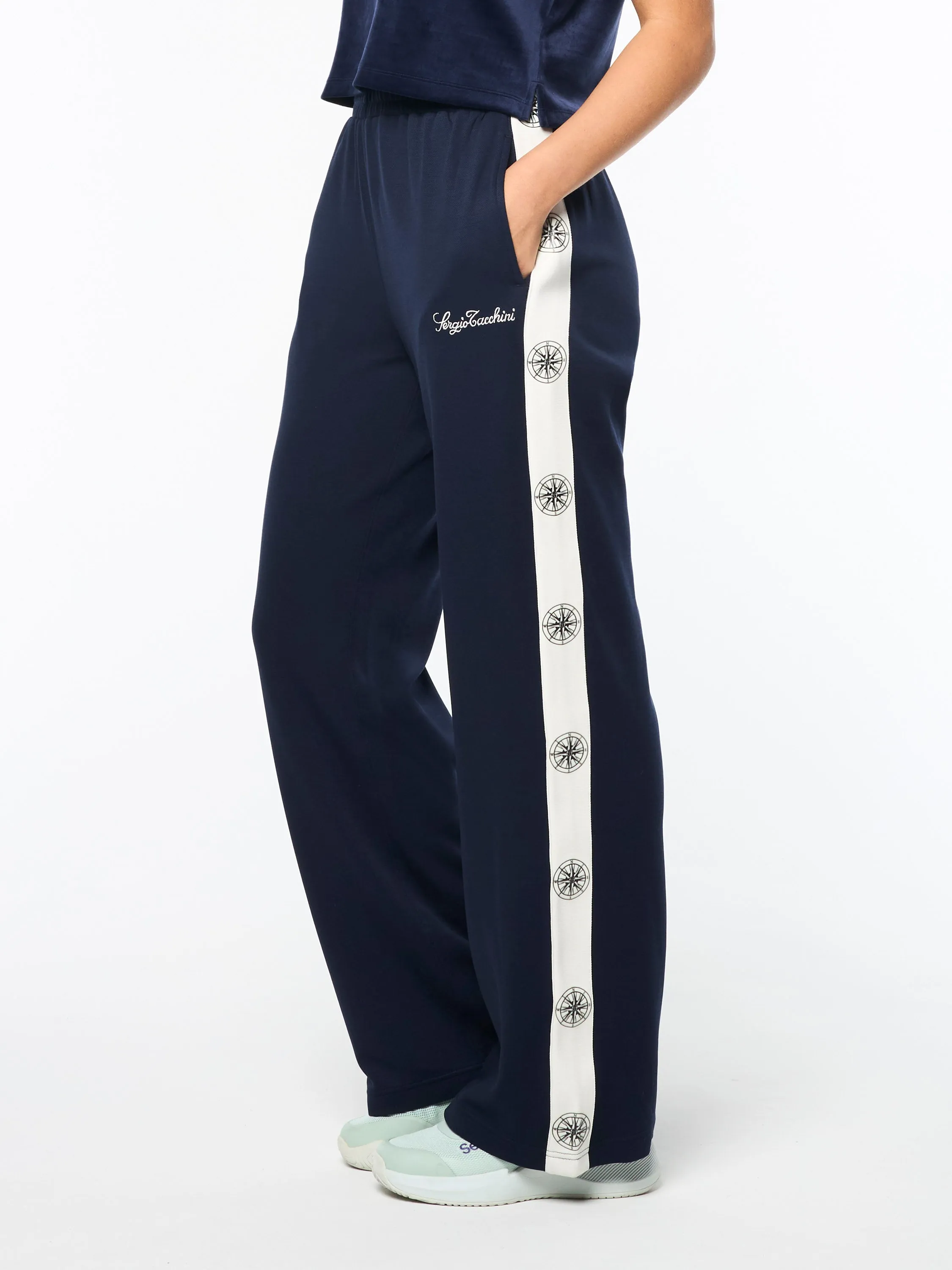 Women's Bussola Track Pant- Maritime Blue sold by Sergio Tacchini product image thumbnail 2