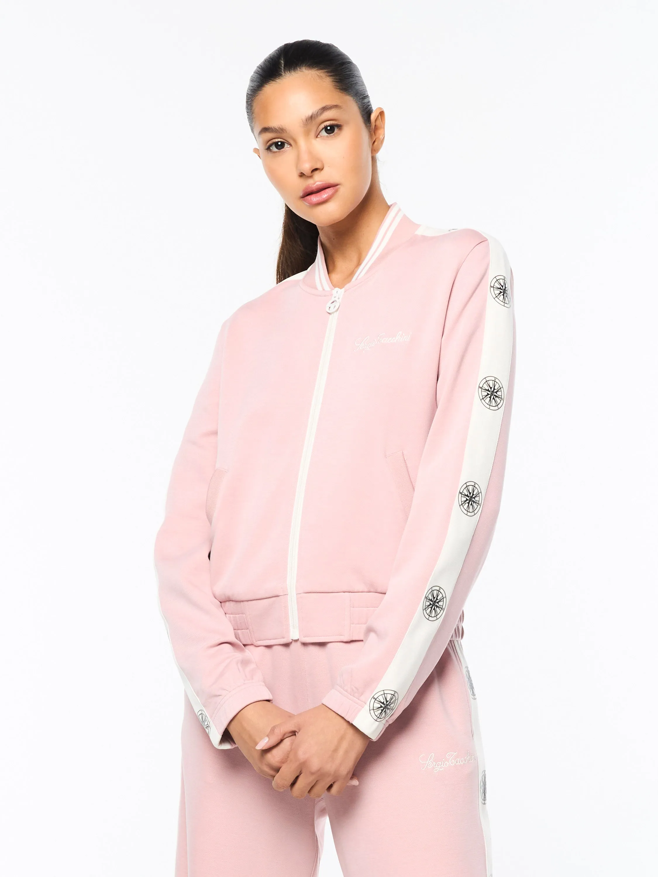 Women's Bussola Track Jacket- Pale Mauve sold by Sergio Tacchini product image thumbnail 2