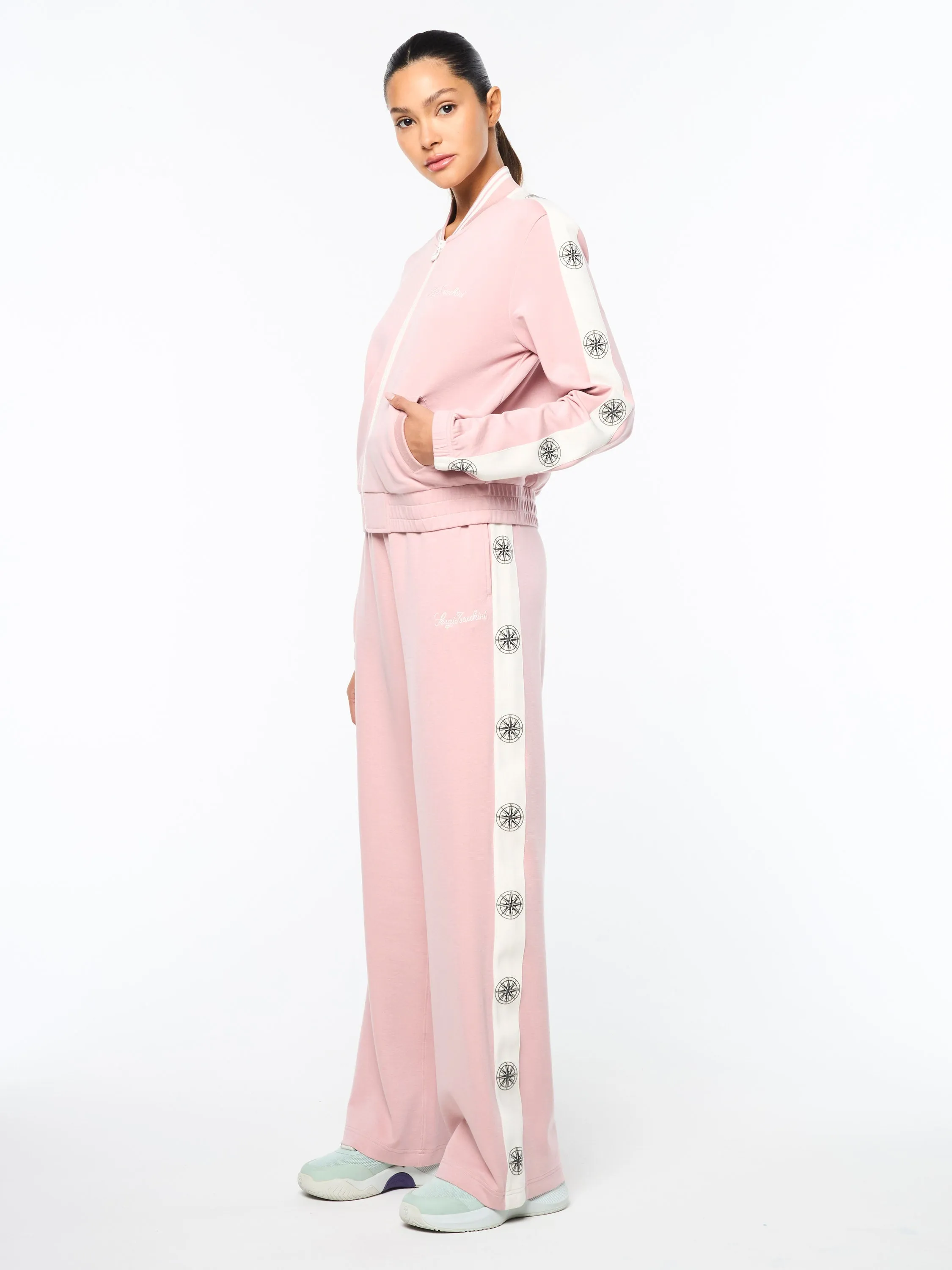 Women's Bussola Track Jacket- Pale Mauve sold by Sergio Tacchini product image thumbnail 5