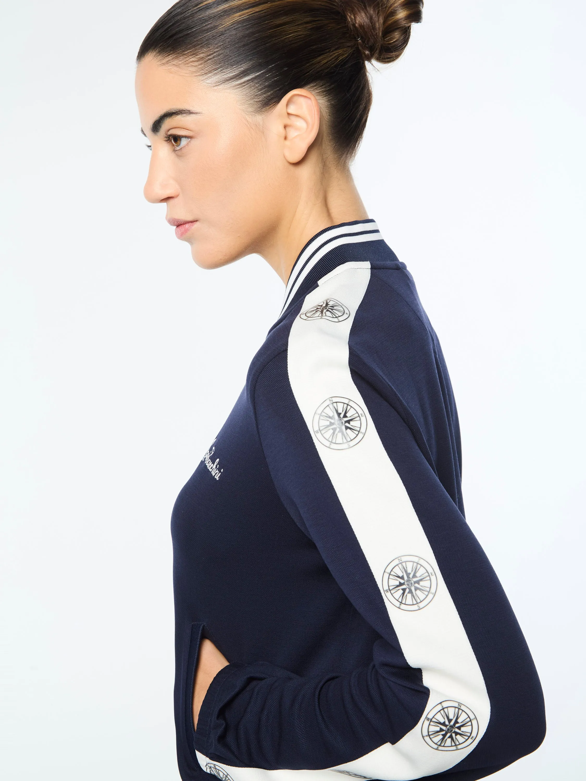 Women's Bussola Track Jacket- Maritime Blue sold by Sergio Tacchini product image thumbnail 4