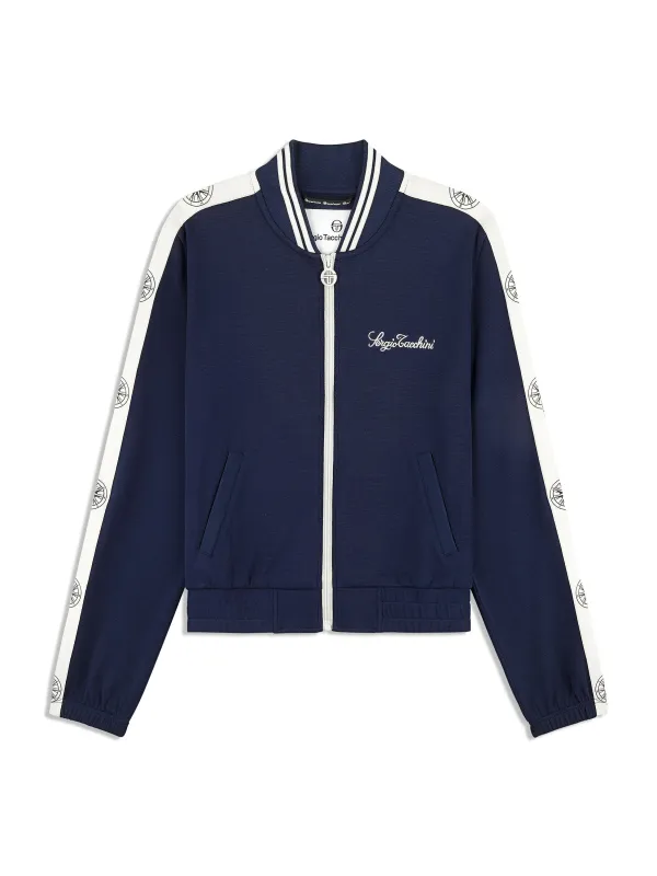 Women's Bussola Track Jacket- Maritime Blue sold by Sergio Tacchini