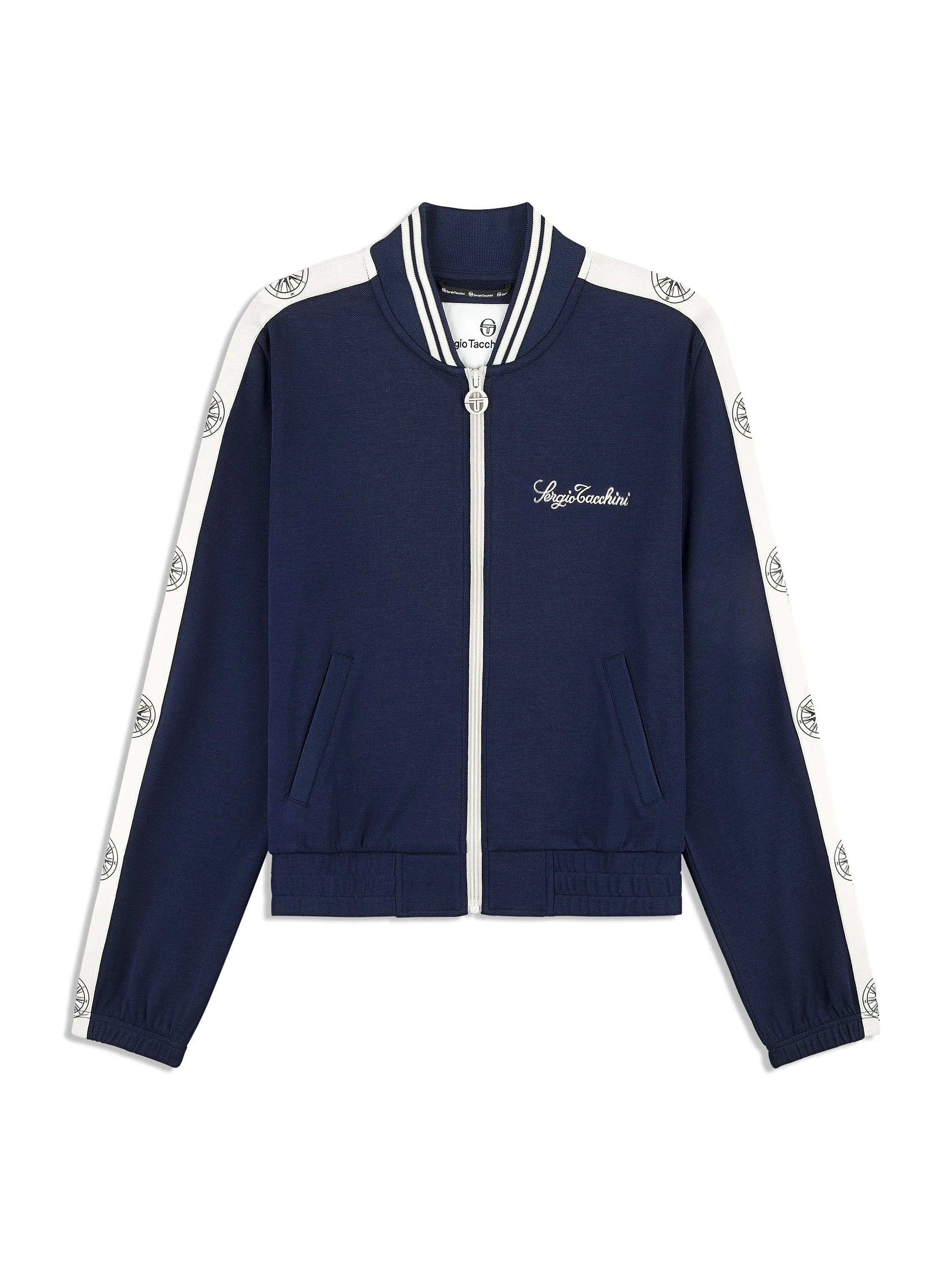 Women's Bussola Track Jacket- Maritime Blue sold by Sergio Tacchini