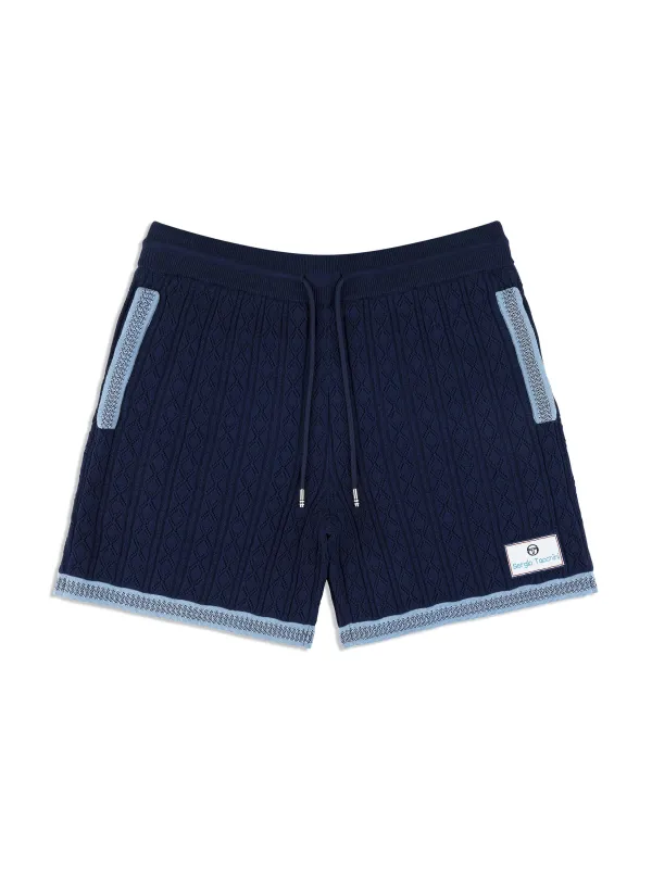 Aldo Pointelle Short- Maritime Blue sold by Sergio Tacchini