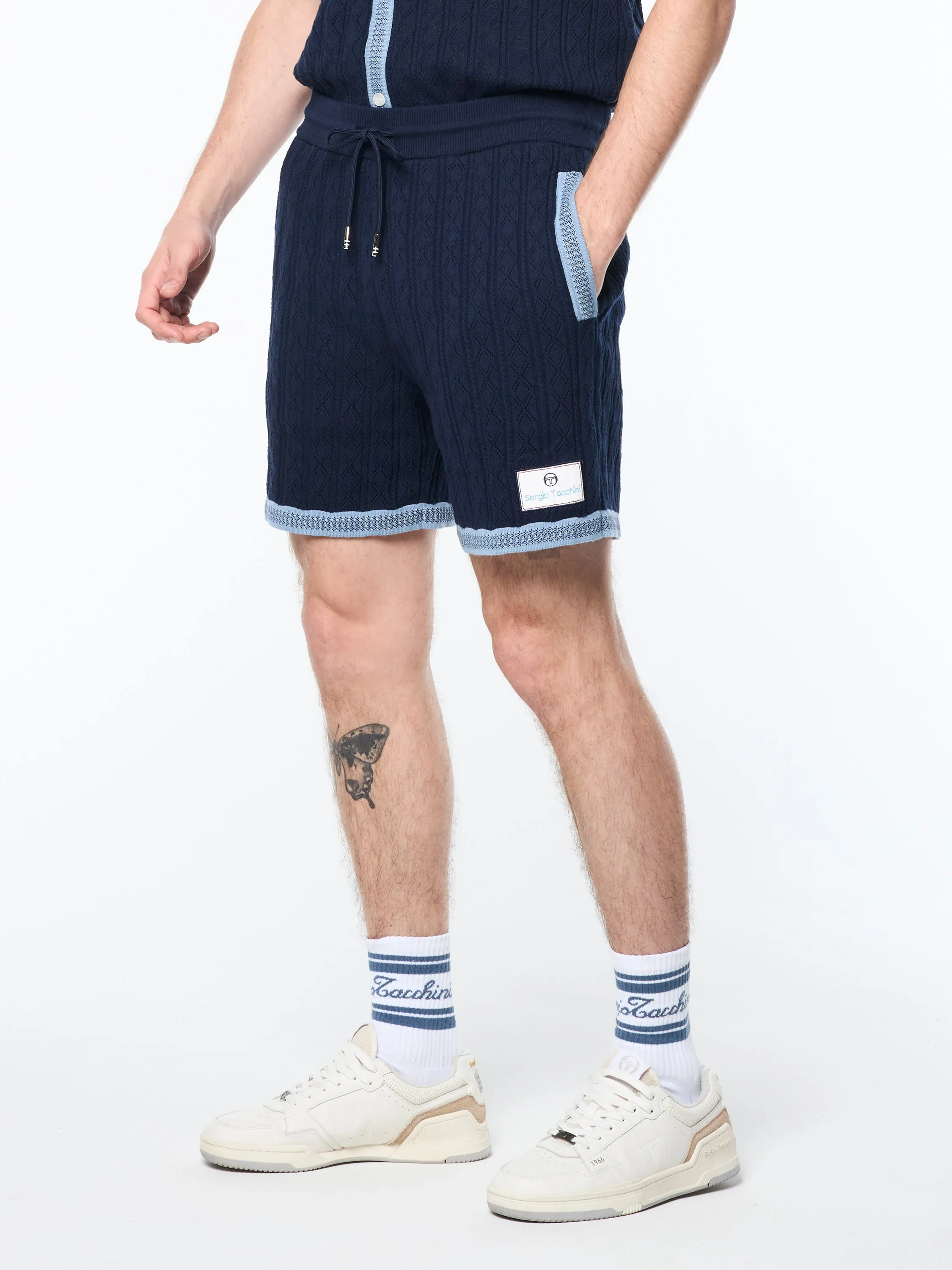 Aldo Pointelle Short- Maritime Blue sold by Sergio Tacchini product image thumbnail 2