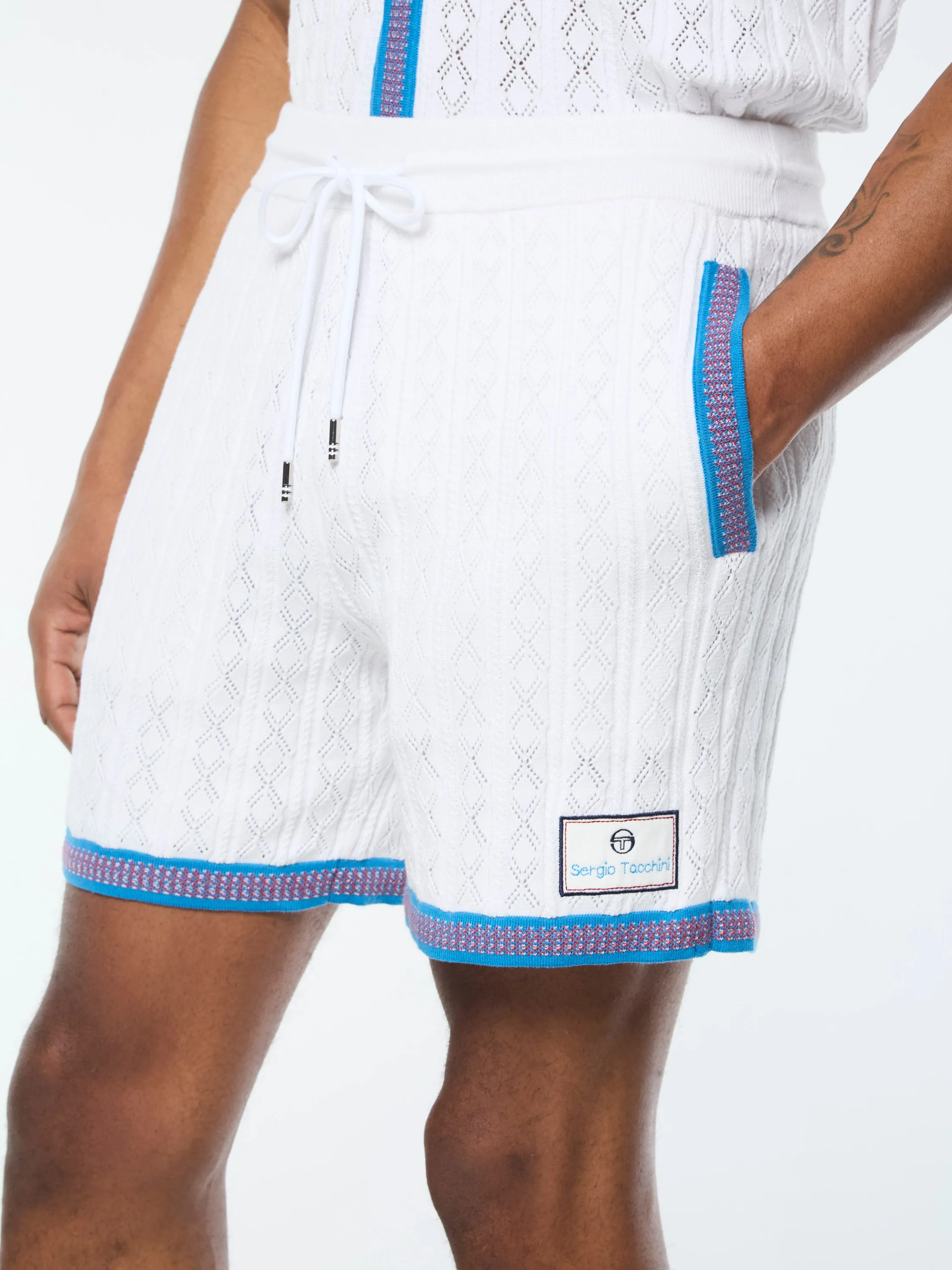 Aldo Pointelle Short- Brilliant White sold by Sergio Tacchini product image thumbnail 4