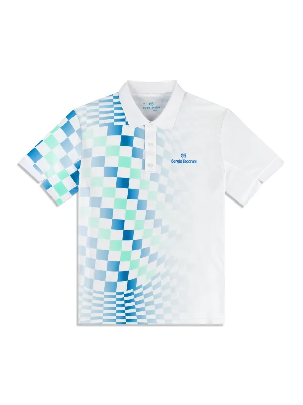 Luca Piqué Polo- Brilliant White made by Sergio Tacchini