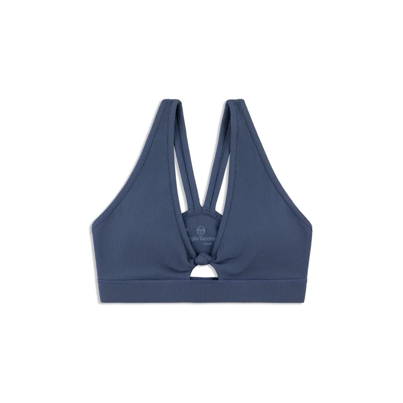 Giulia Sports Bra- Blue Indigo sold by Sergio Tacchini