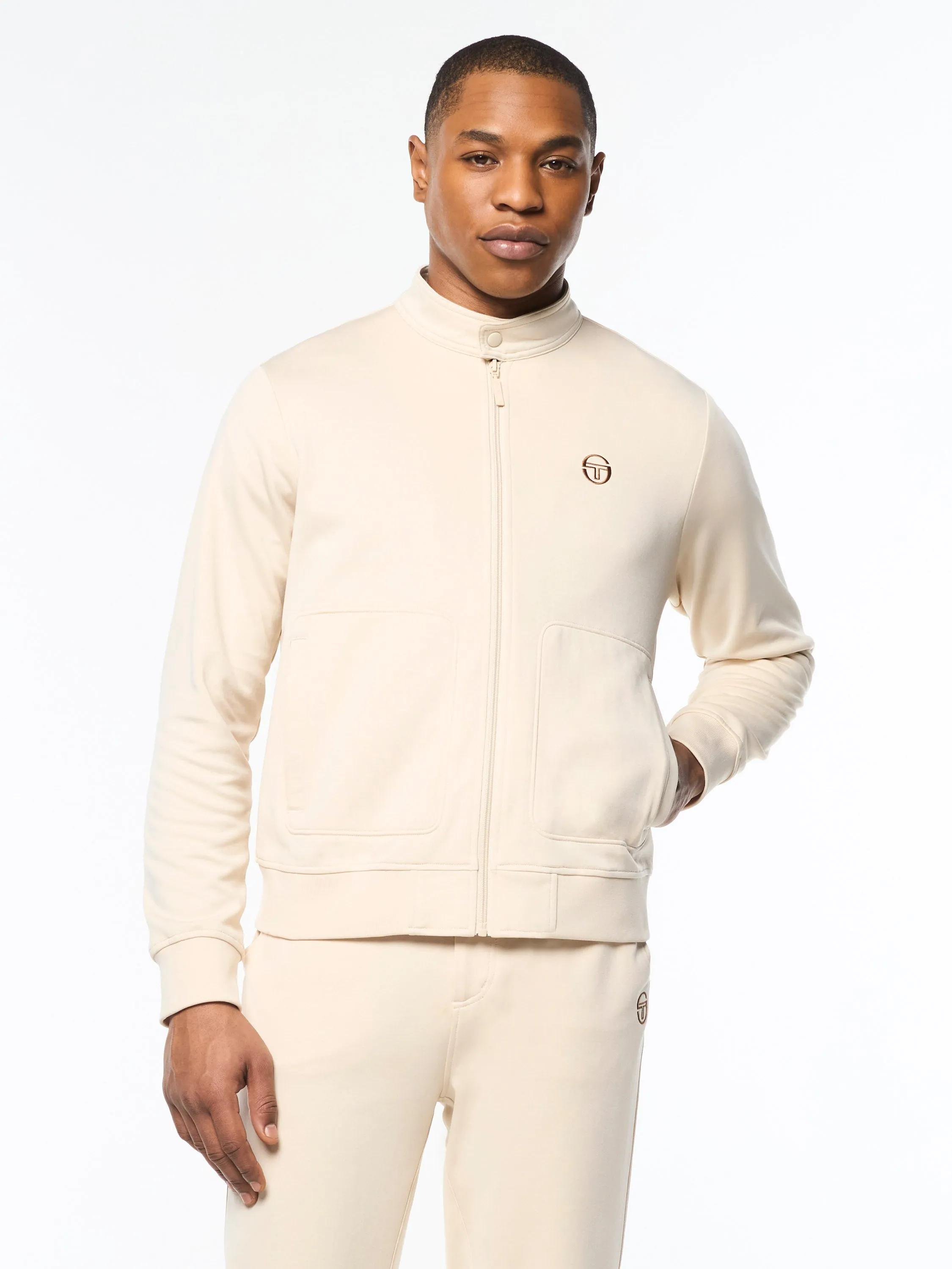 Sandro Track Jacket- Fog sold by Sergio Tacchini product image thumbnail 2