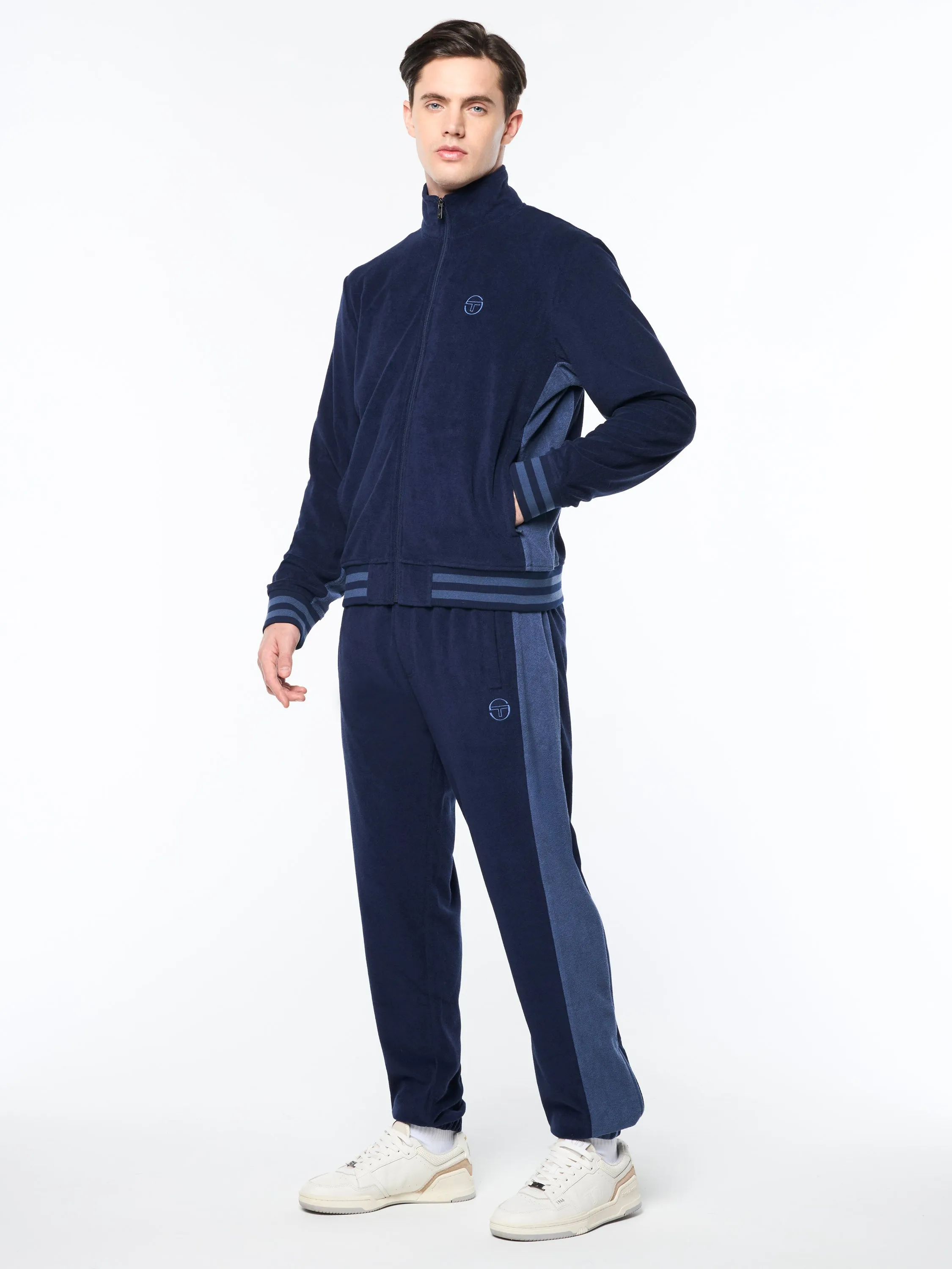 Vitus Track Jacket- Maritime Blue sold by Sergio Tacchini product image thumbnail 4