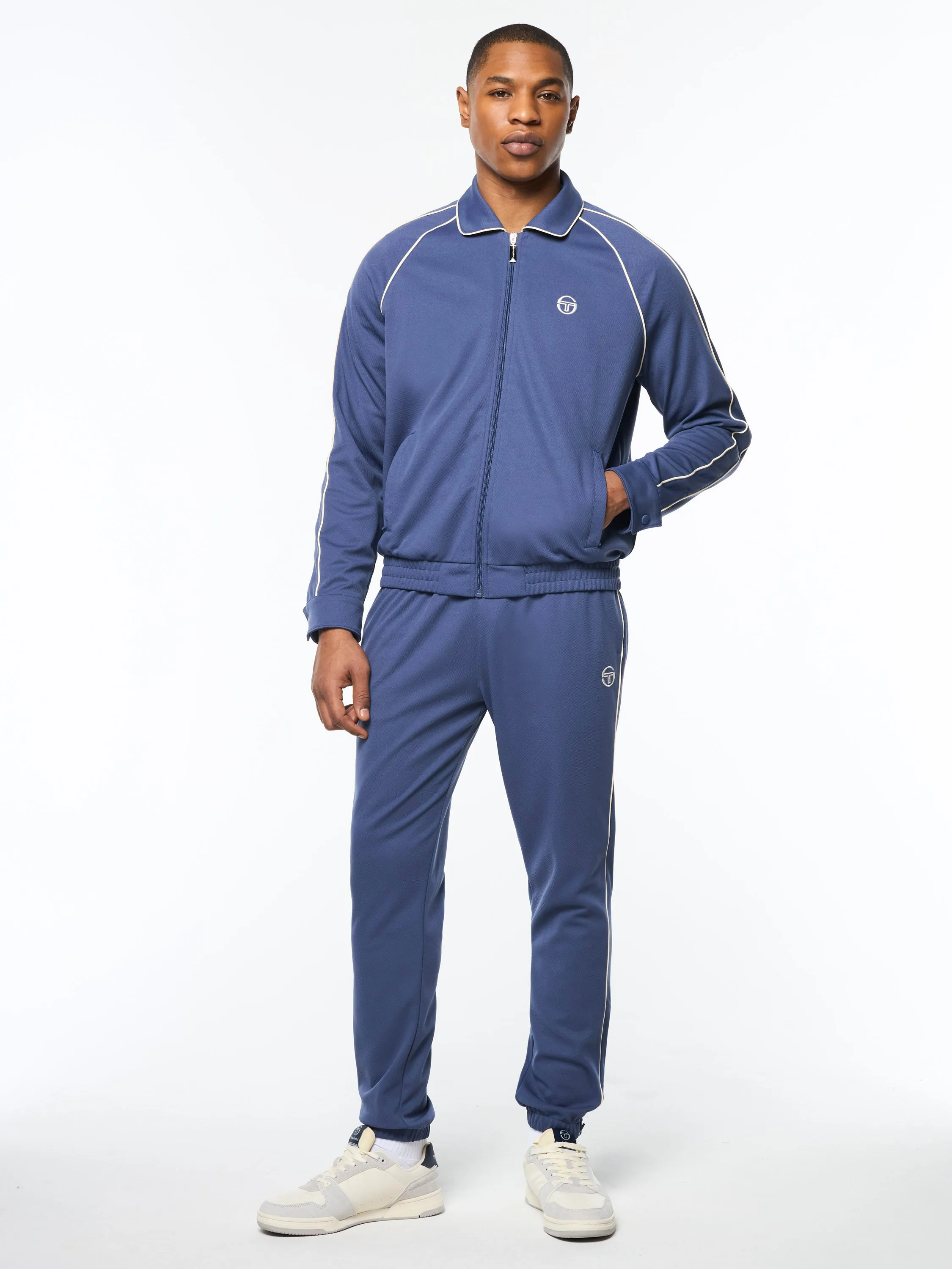 Ettore Track Jacket- Blue Indigo sold by Sergio Tacchini product image thumbnail 3