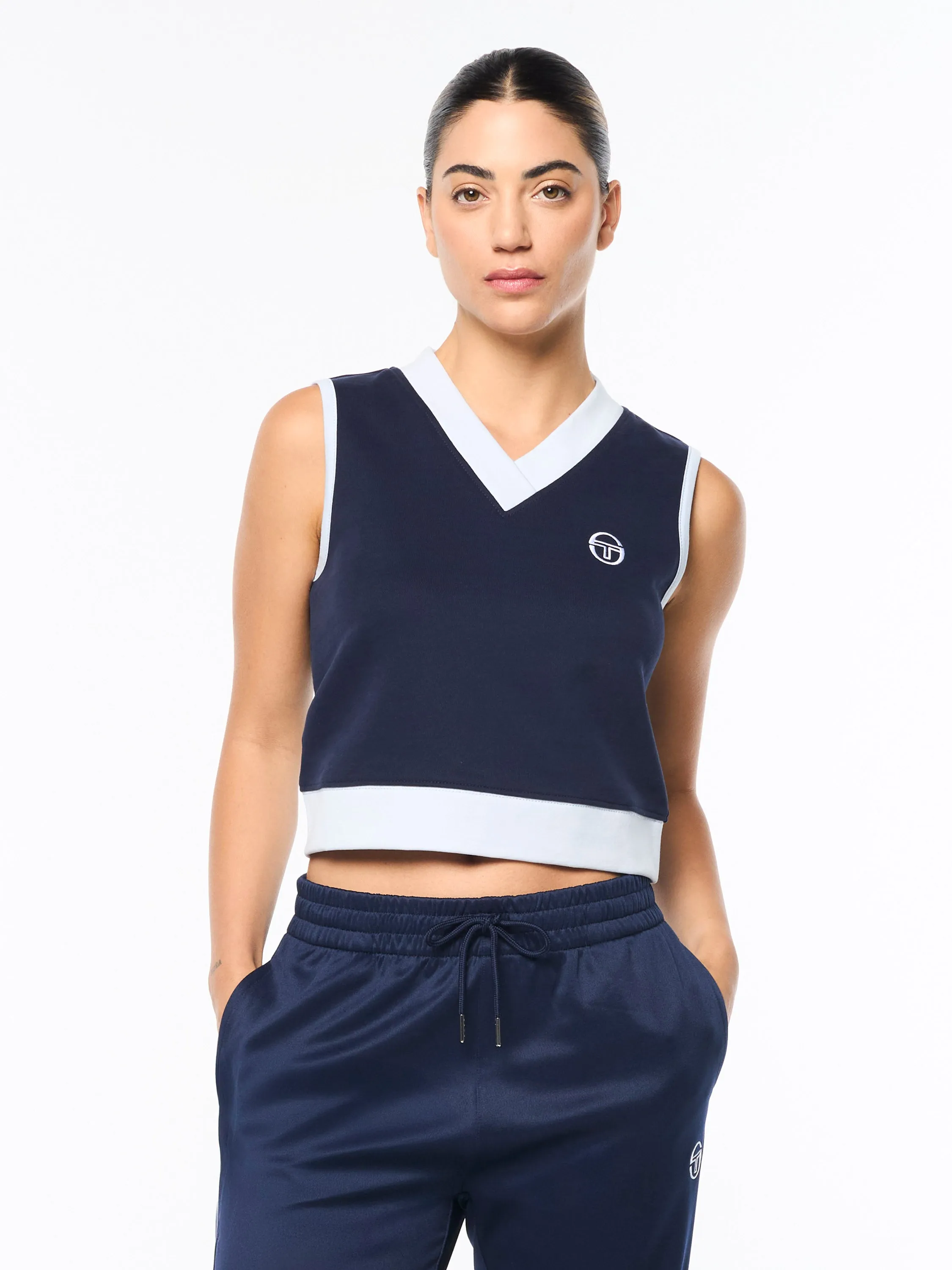 Aida Tank- Maritime Blue sold by Sergio Tacchini product image thumbnail 2