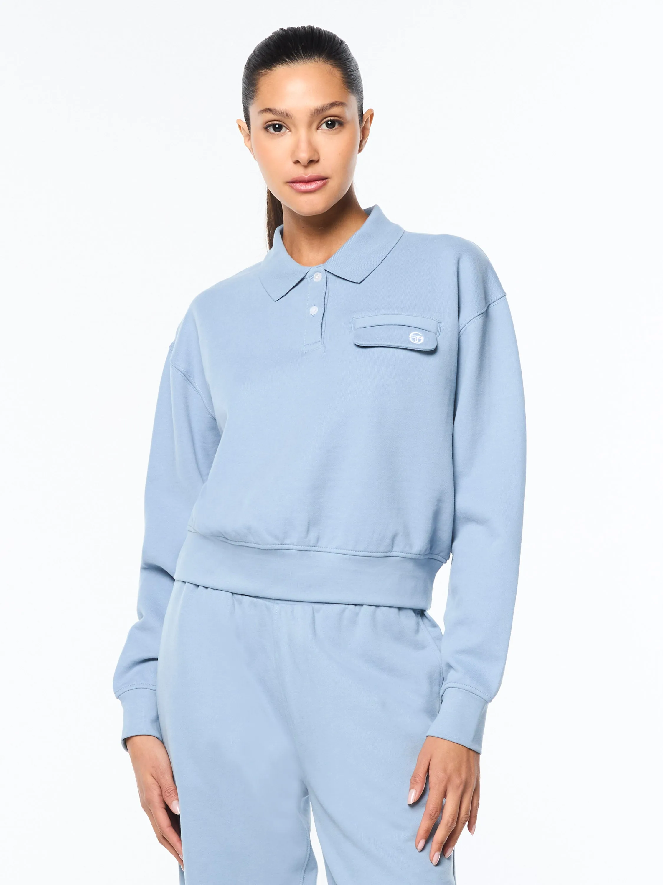 Aida Polo- Faded Denim sold by Sergio Tacchini product image thumbnail 2