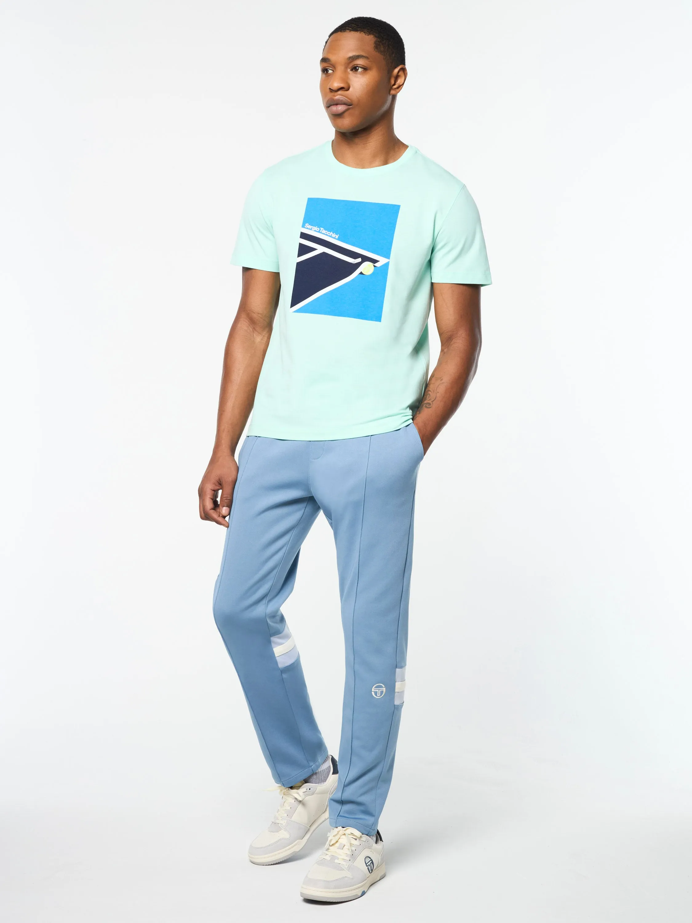 Dante T-Shirt- Beach Glass sold by Sergio Tacchini product image thumbnail 4