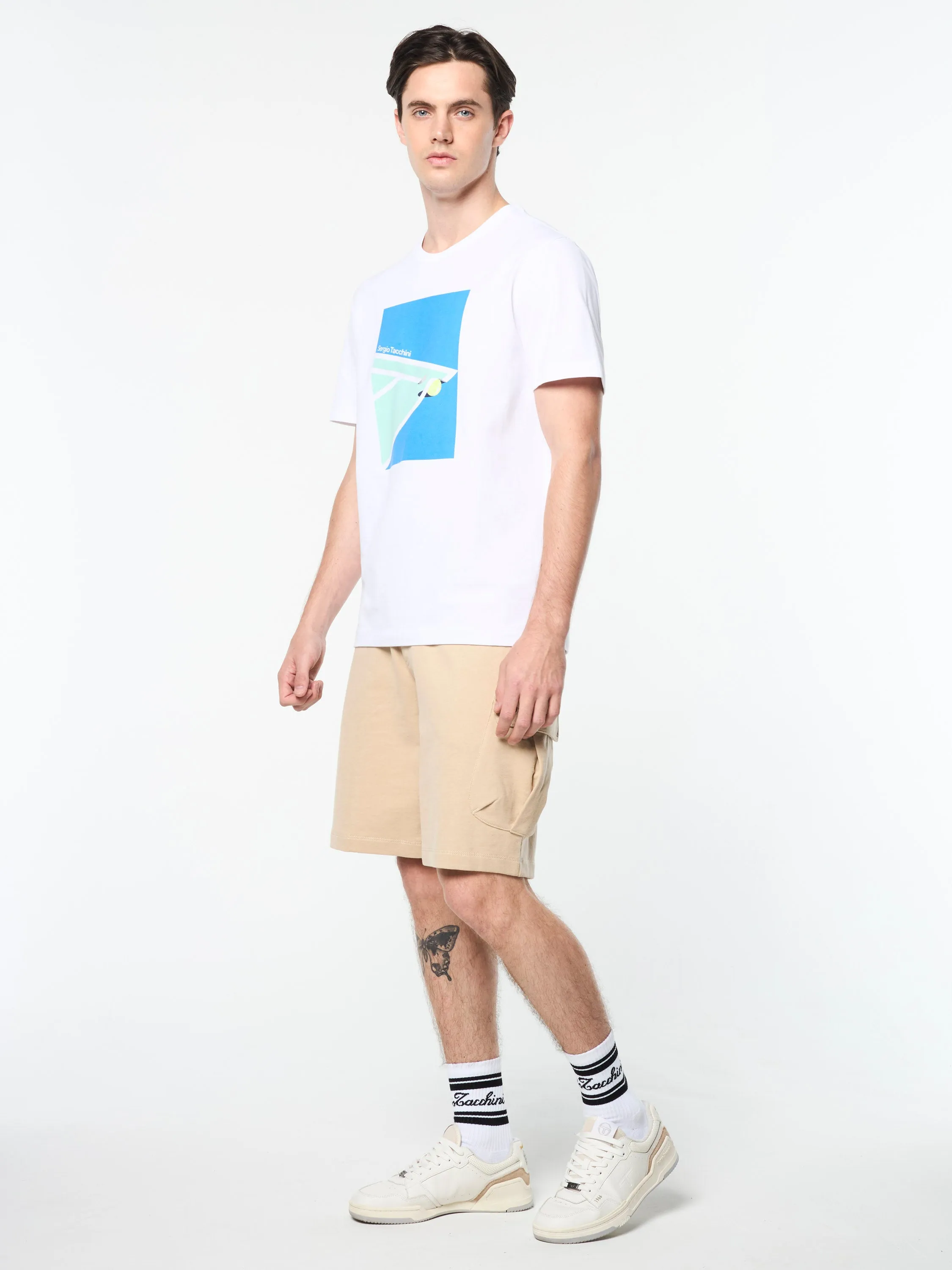 Dante T-Shirt- Brilliant White sold by Sergio Tacchini product image thumbnail 3