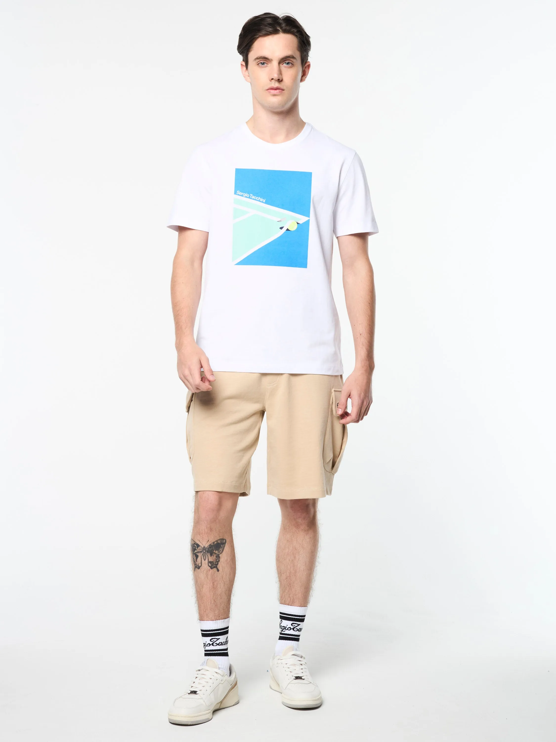 Dante T-Shirt- Brilliant White sold by Sergio Tacchini product image thumbnail 2
