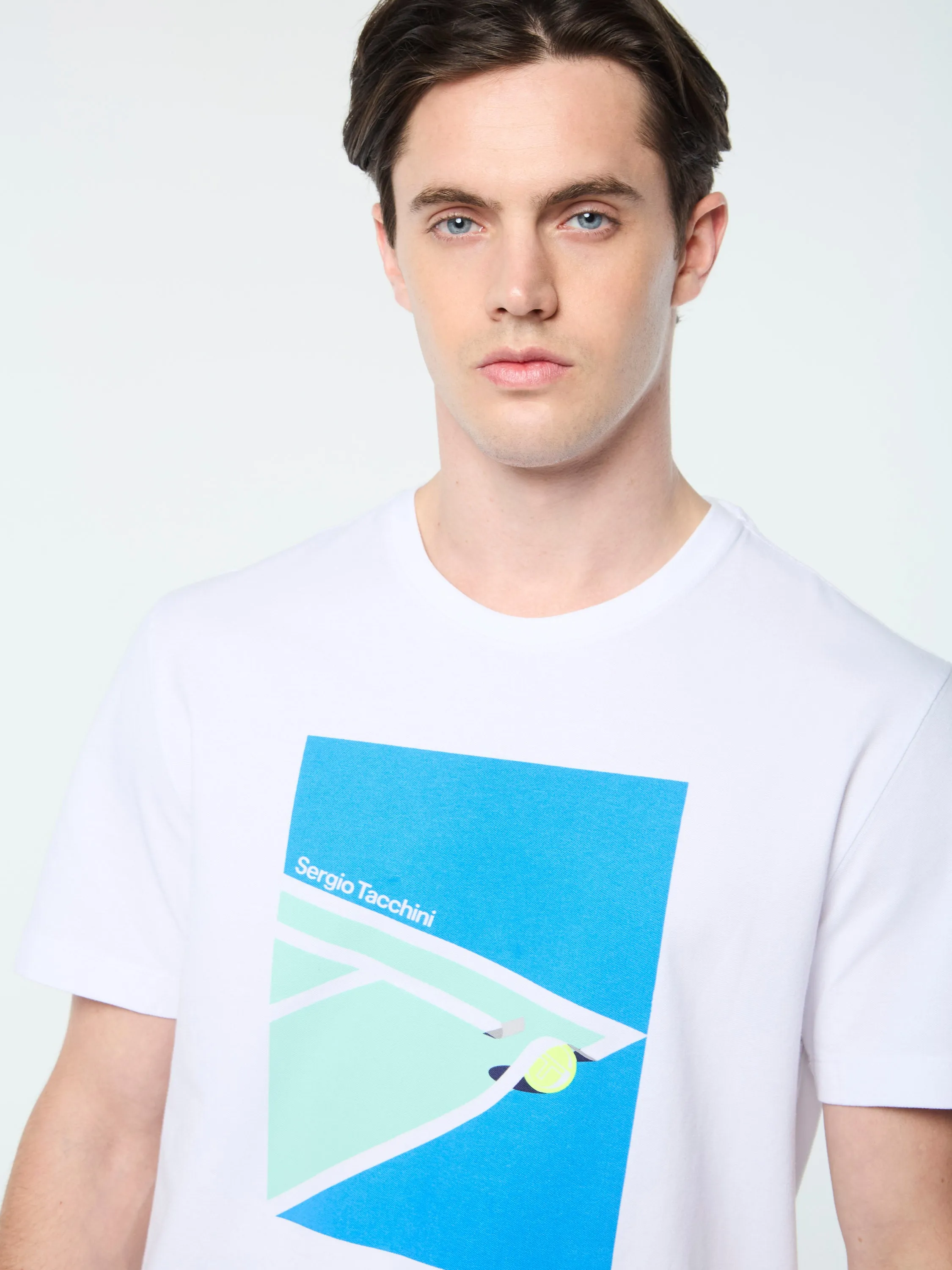 Dante T-Shirt- Brilliant White sold by Sergio Tacchini product image thumbnail 5
