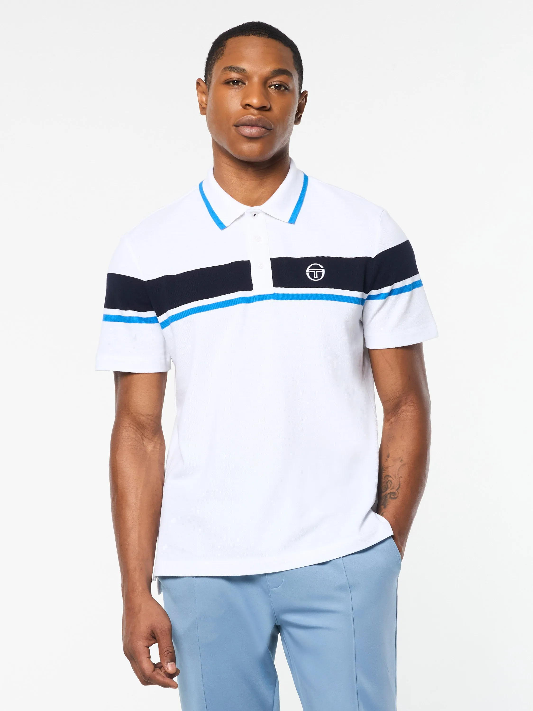 Damarindo Polo- French Blue sold by Sergio Tacchini product image thumbnail 2