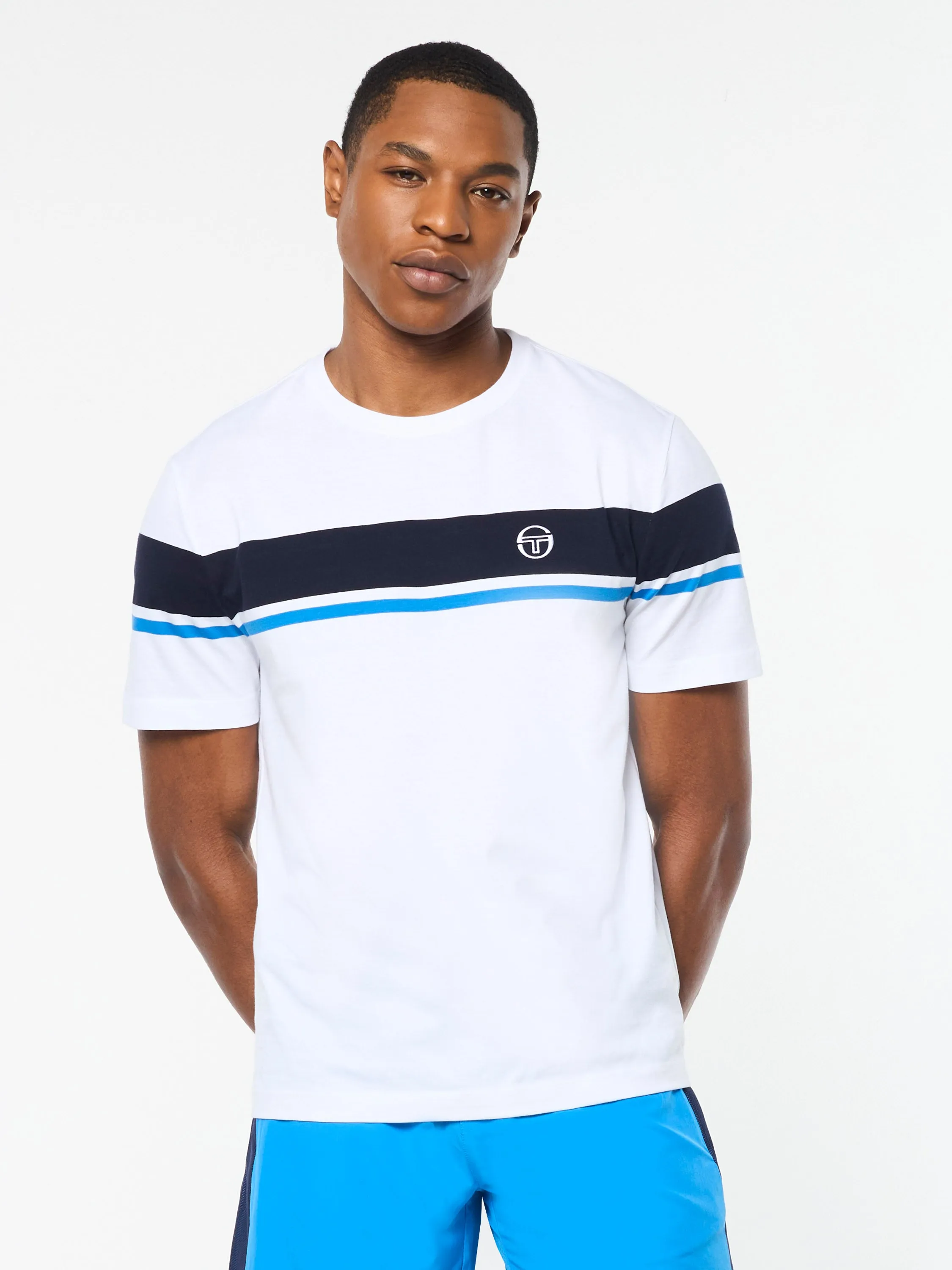 Damarindo T-Shirt- French Blue sold by Sergio Tacchini product image thumbnail 2