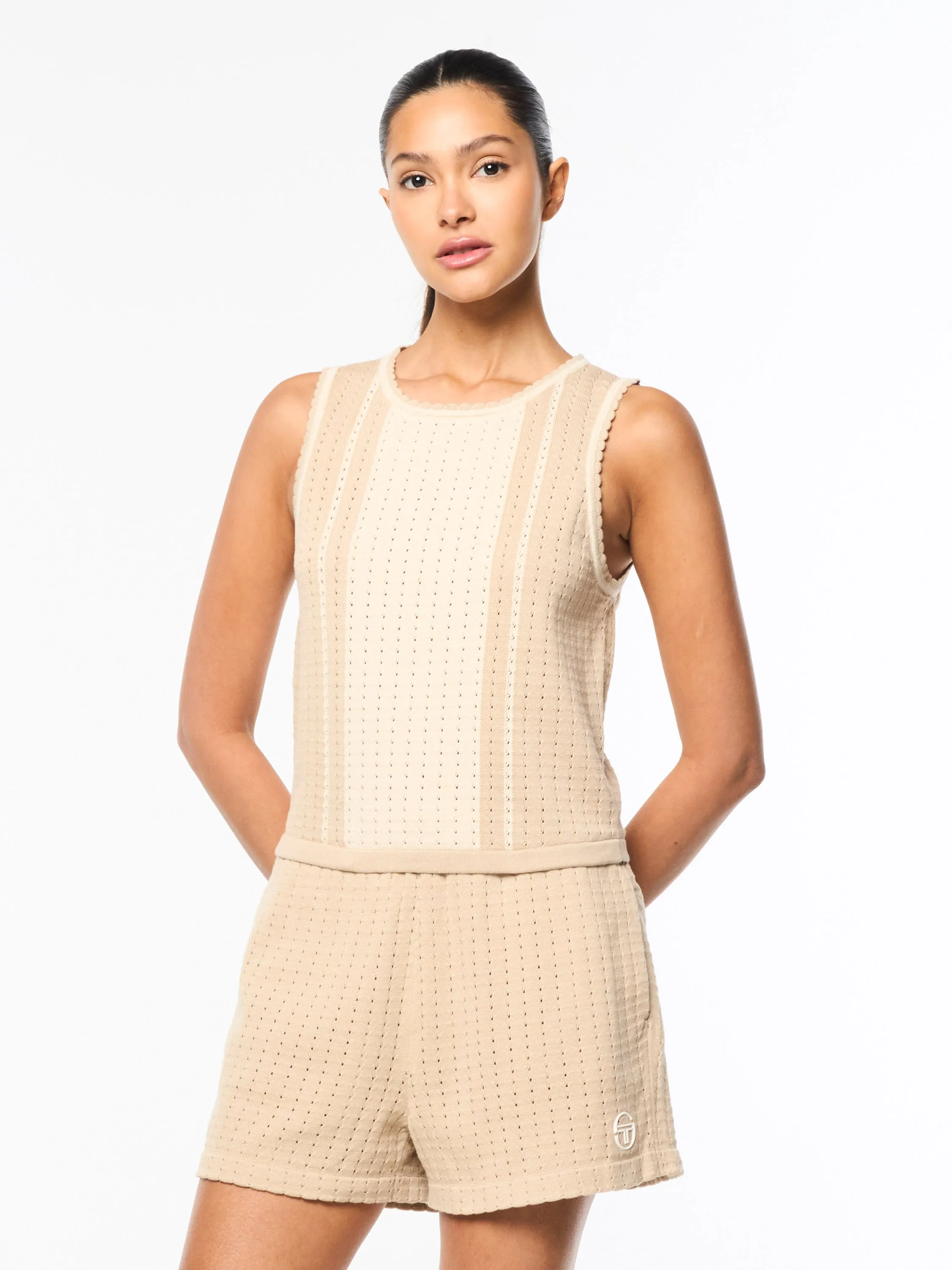 Zola Knit Top- Humus sold by Sergio Tacchini product image thumbnail 2