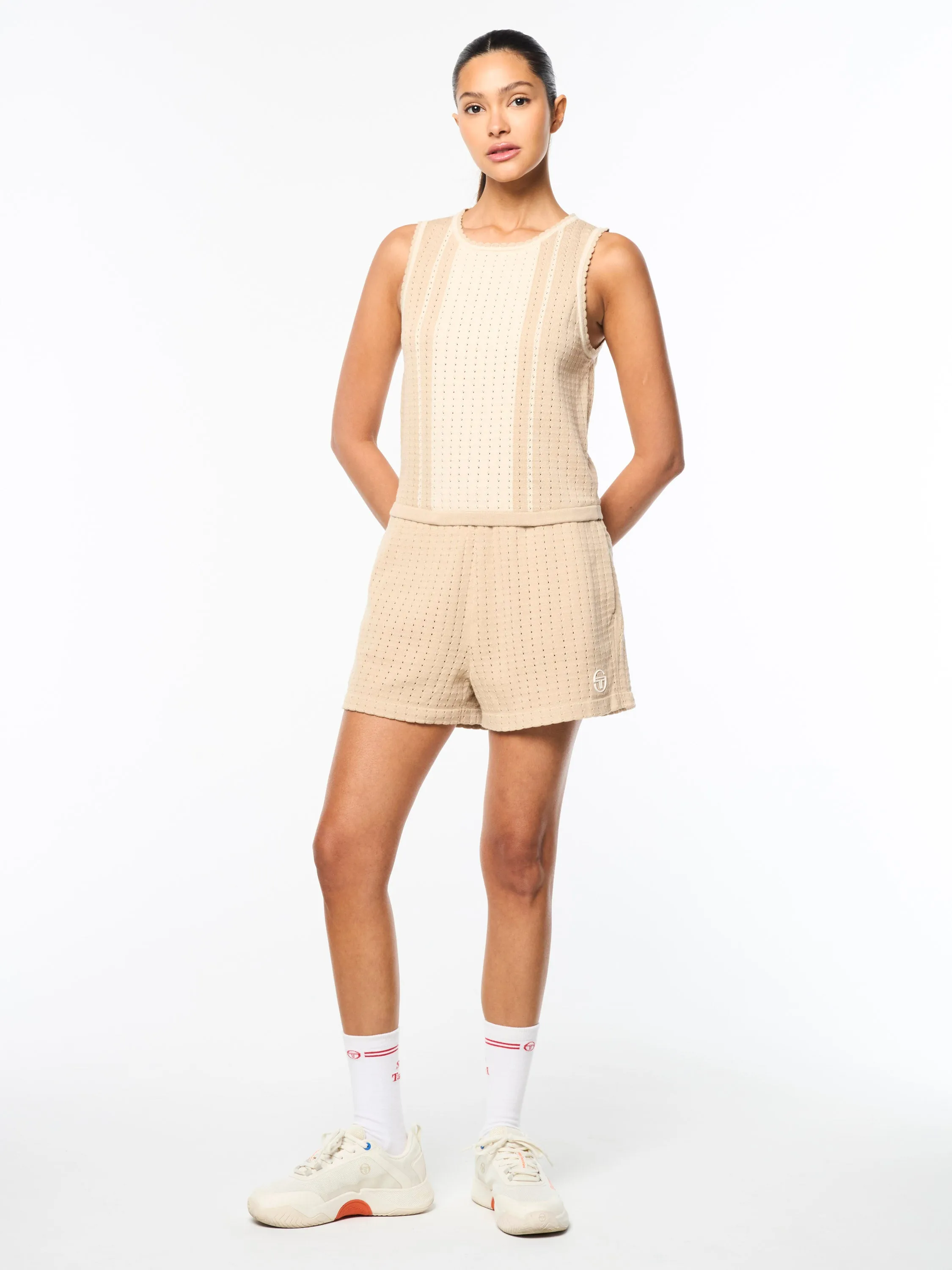 Zola Knit Top- Humus sold by Sergio Tacchini product image thumbnail 4