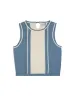Zola Knit Top- Faded Denim sold by Sergio Tacchini