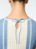 Zola Knit Top- Faded Denim sold by Sergio Tacchini