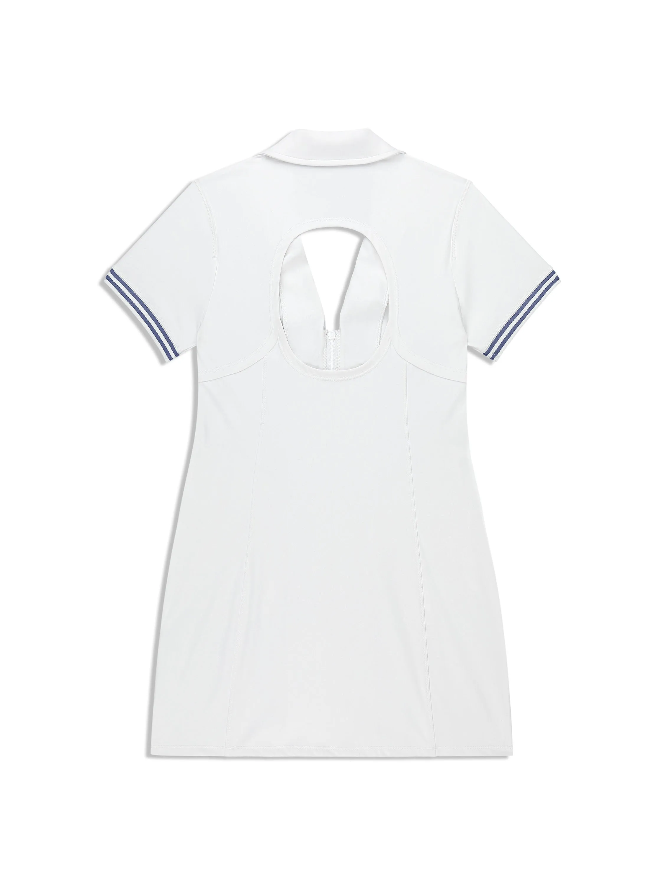 Silvia Dress- Brilliant White sold by Sergio Tacchini product image thumbnail 5
