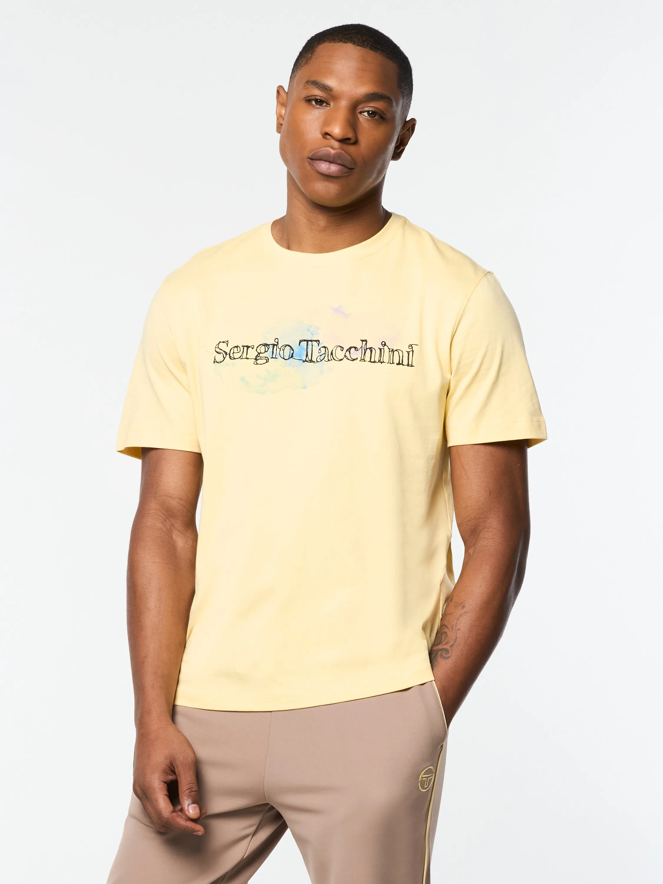 Rin T-Shirt- Straw sold by Sergio Tacchini