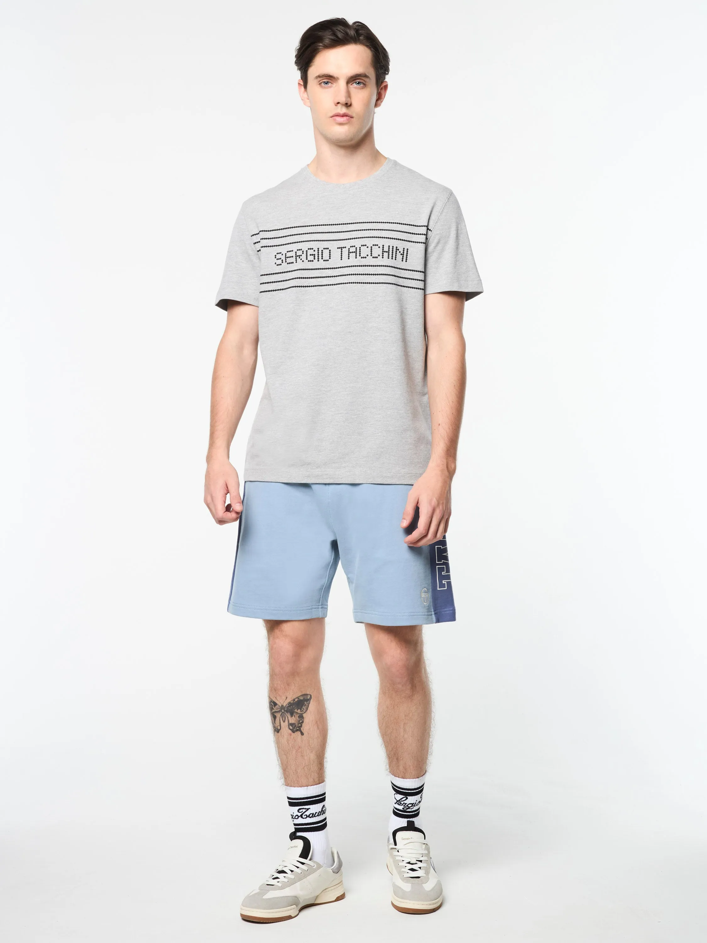 Remo T-Shirt- Heather Grey sold by Sergio Tacchini product image thumbnail 2