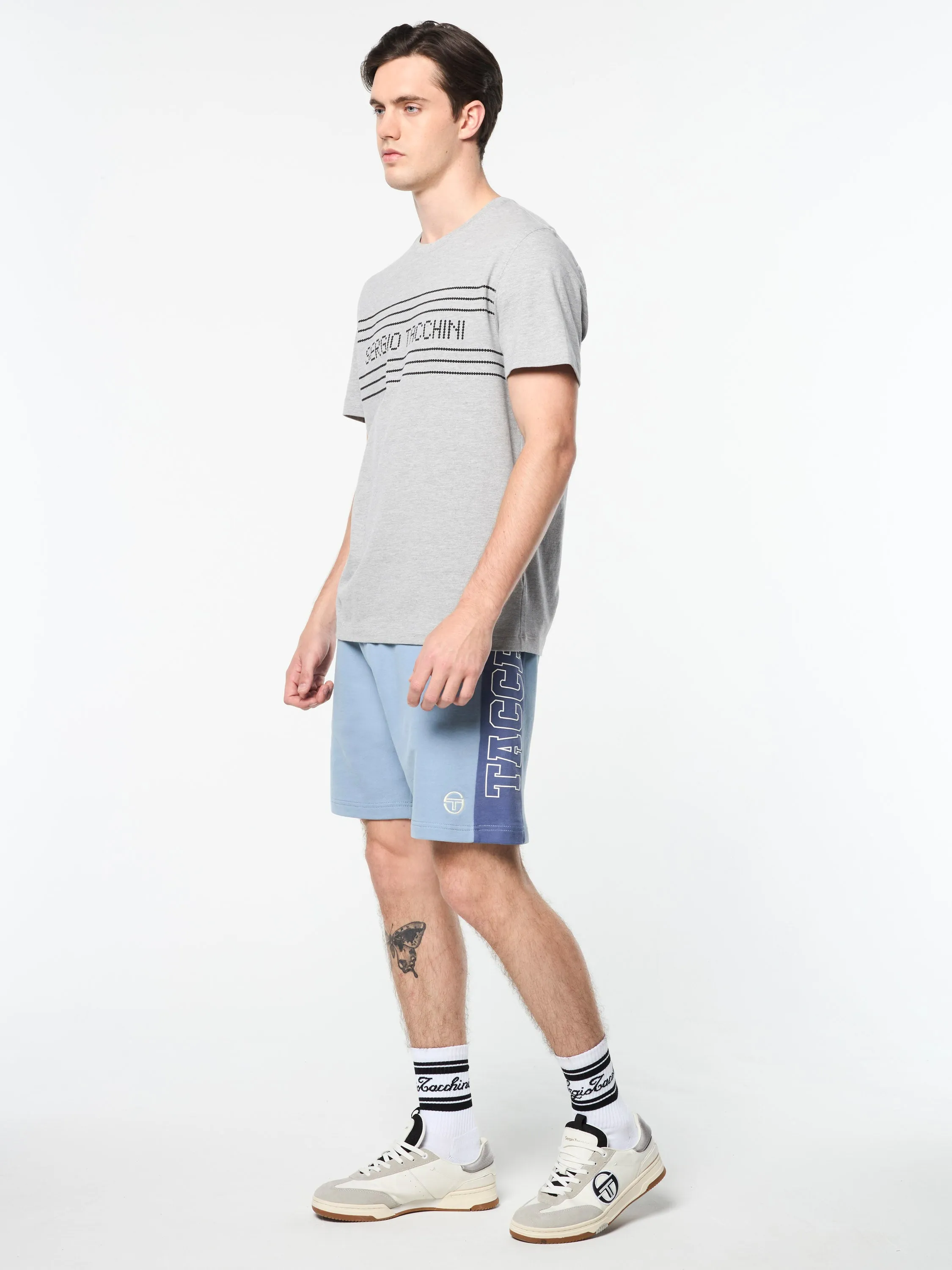 Remo T-Shirt- Heather Grey sold by Sergio Tacchini product image thumbnail 3