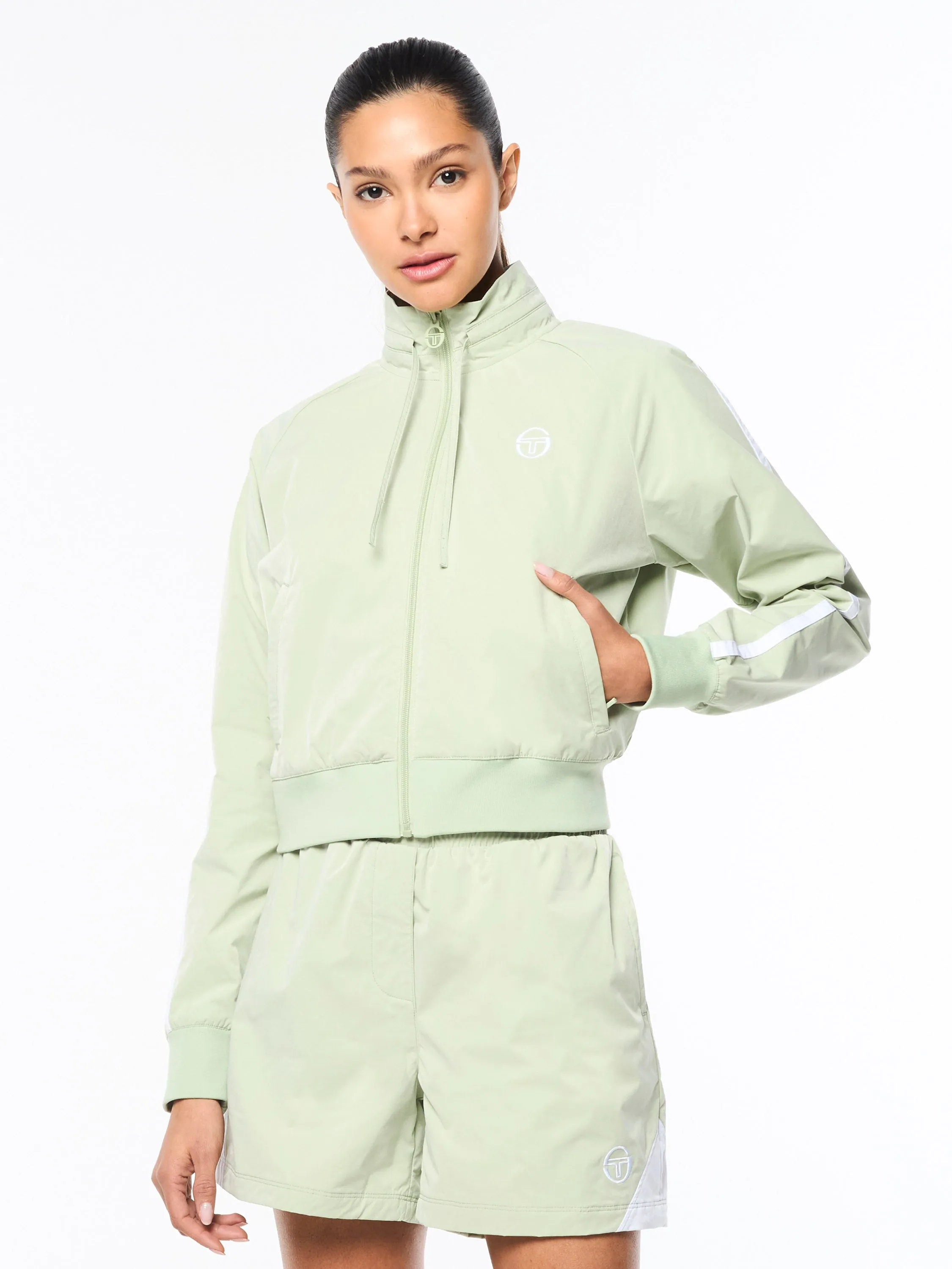 Pippa Track Jacket- Reseda sold by Sergio Tacchini product image thumbnail 2