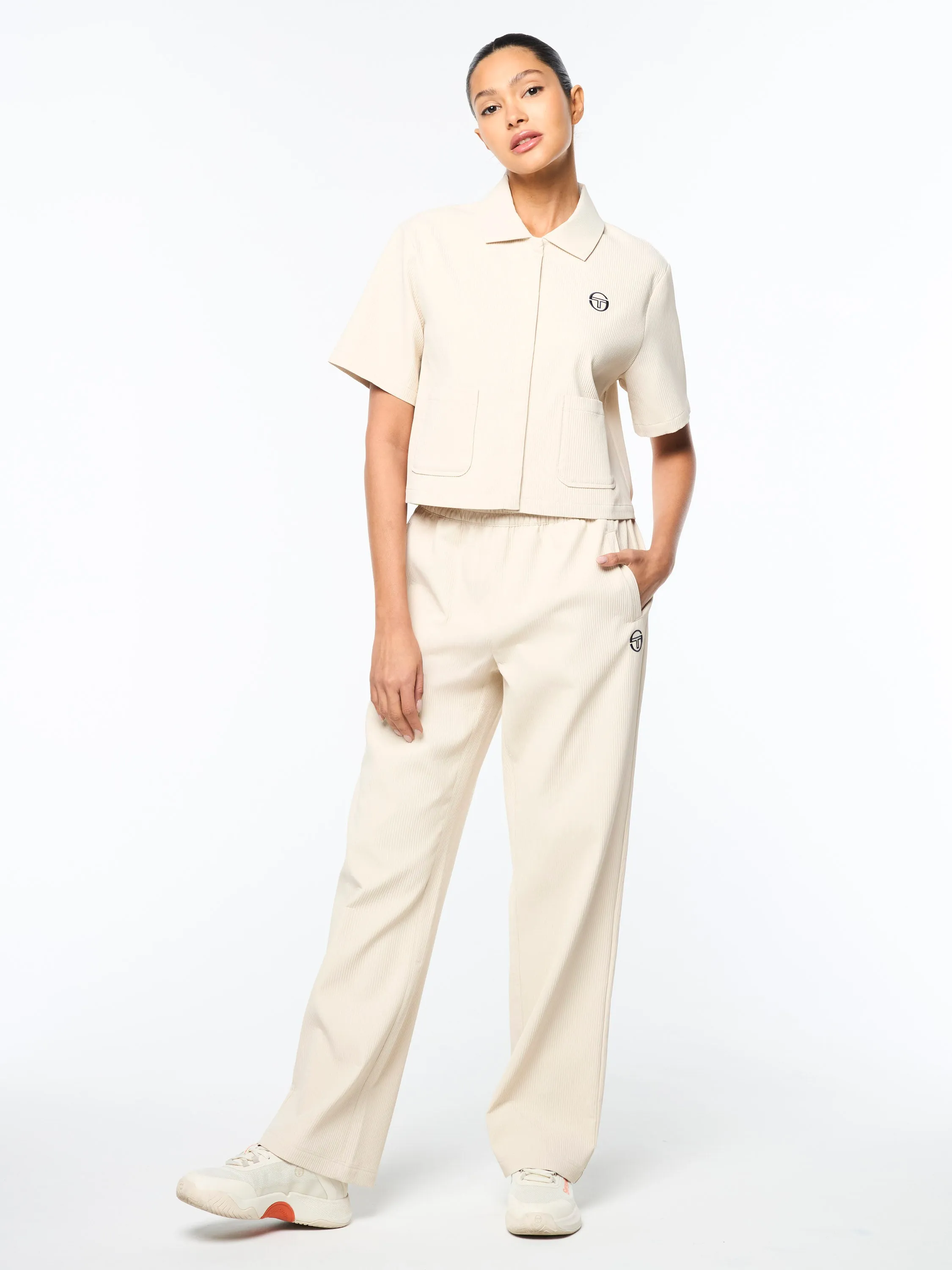 Mia Track Pant- Fog sold by Sergio Tacchini product image thumbnail 3
