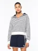 Marina Sailor Collar Sweatshirt- Gardenia sold by Sergio Tacchini