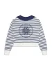 Marina Sailor Collar Sweatshirt- Gardenia sold by Sergio Tacchini
