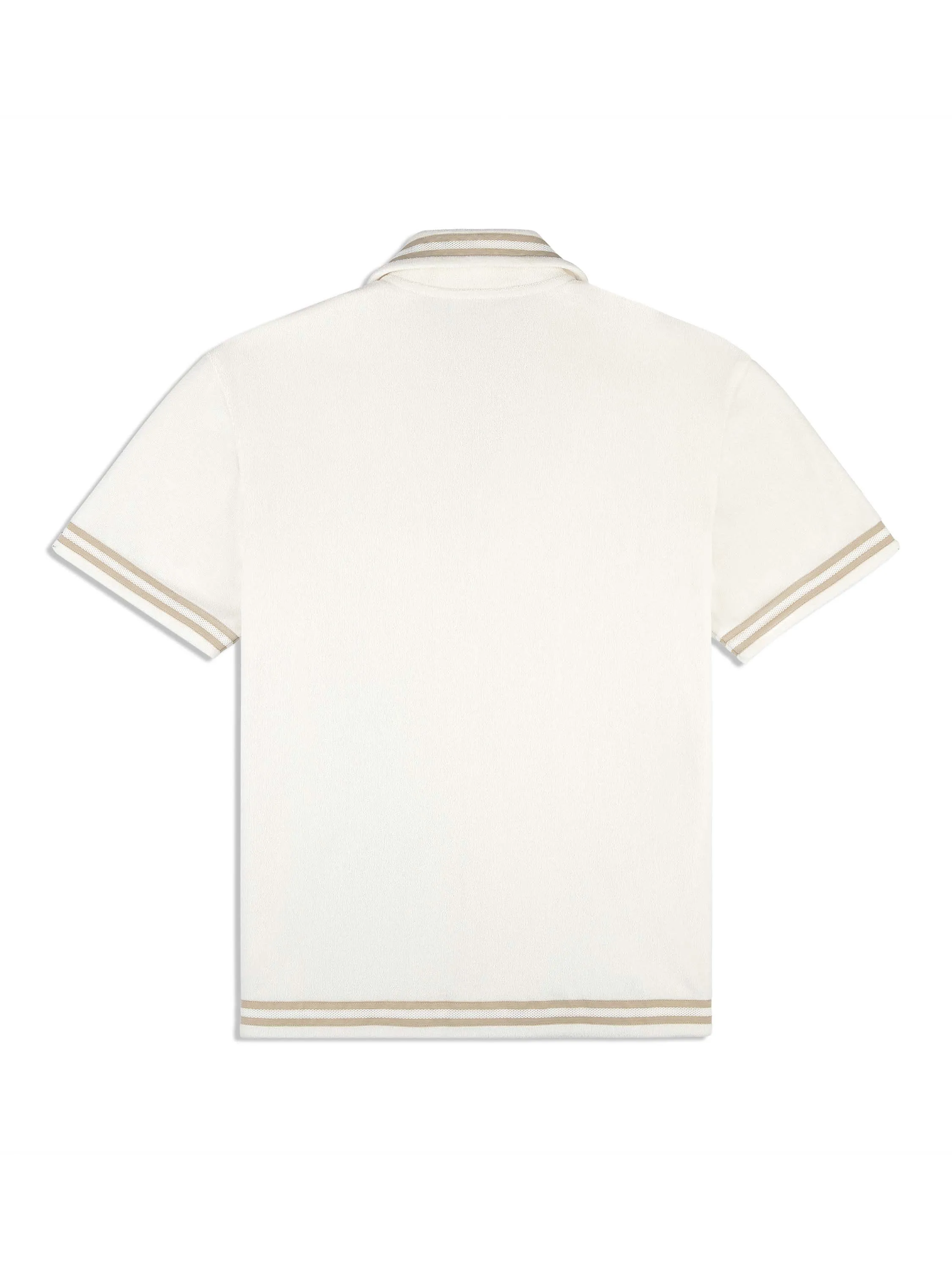 Vitus Terry Cabana Shirt- Gardenia sold by Sergio Tacchini product image thumbnail 4