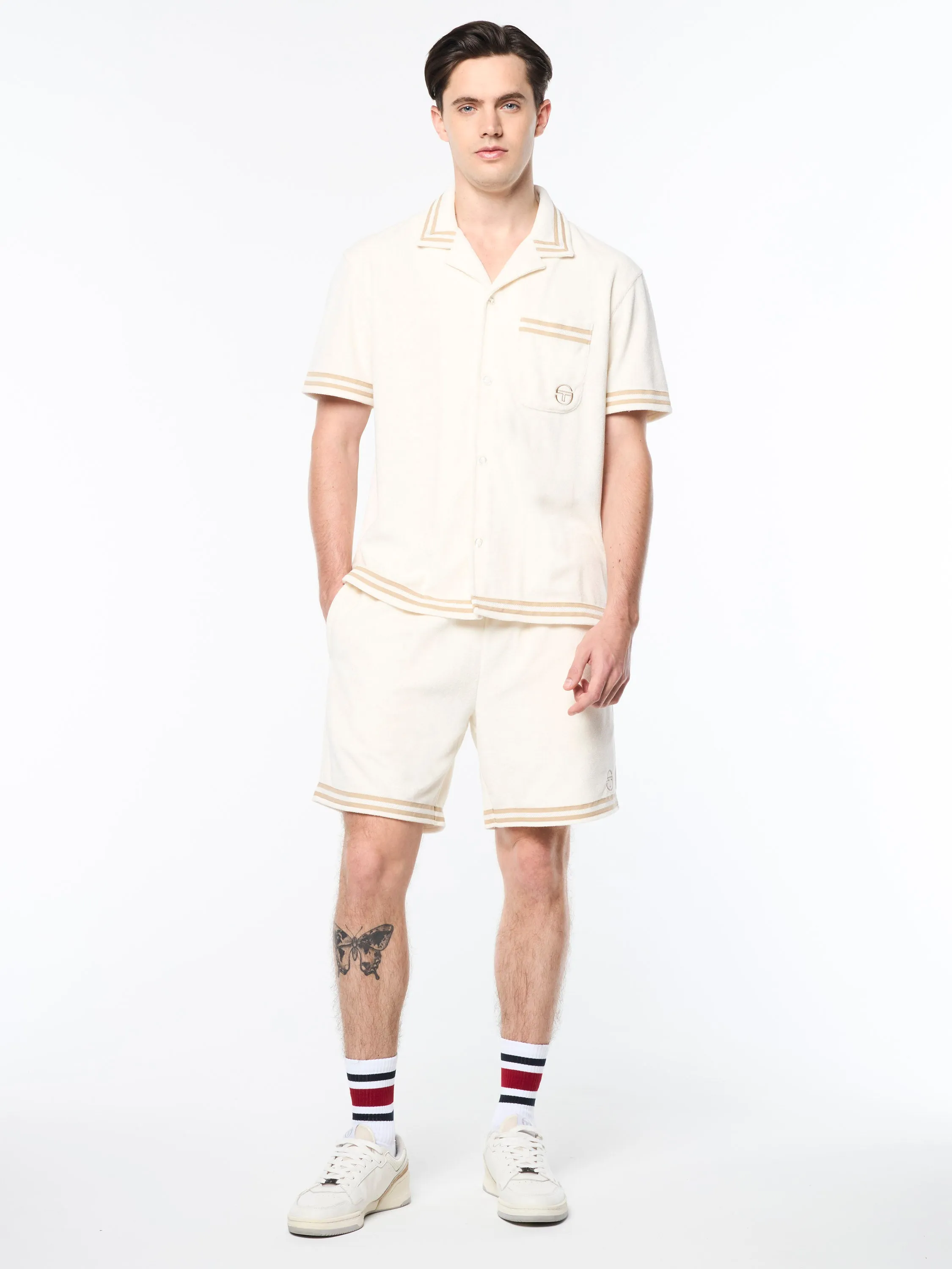 Vitus Terry Cabana Shirt- Gardenia sold by Sergio Tacchini product image thumbnail 3
