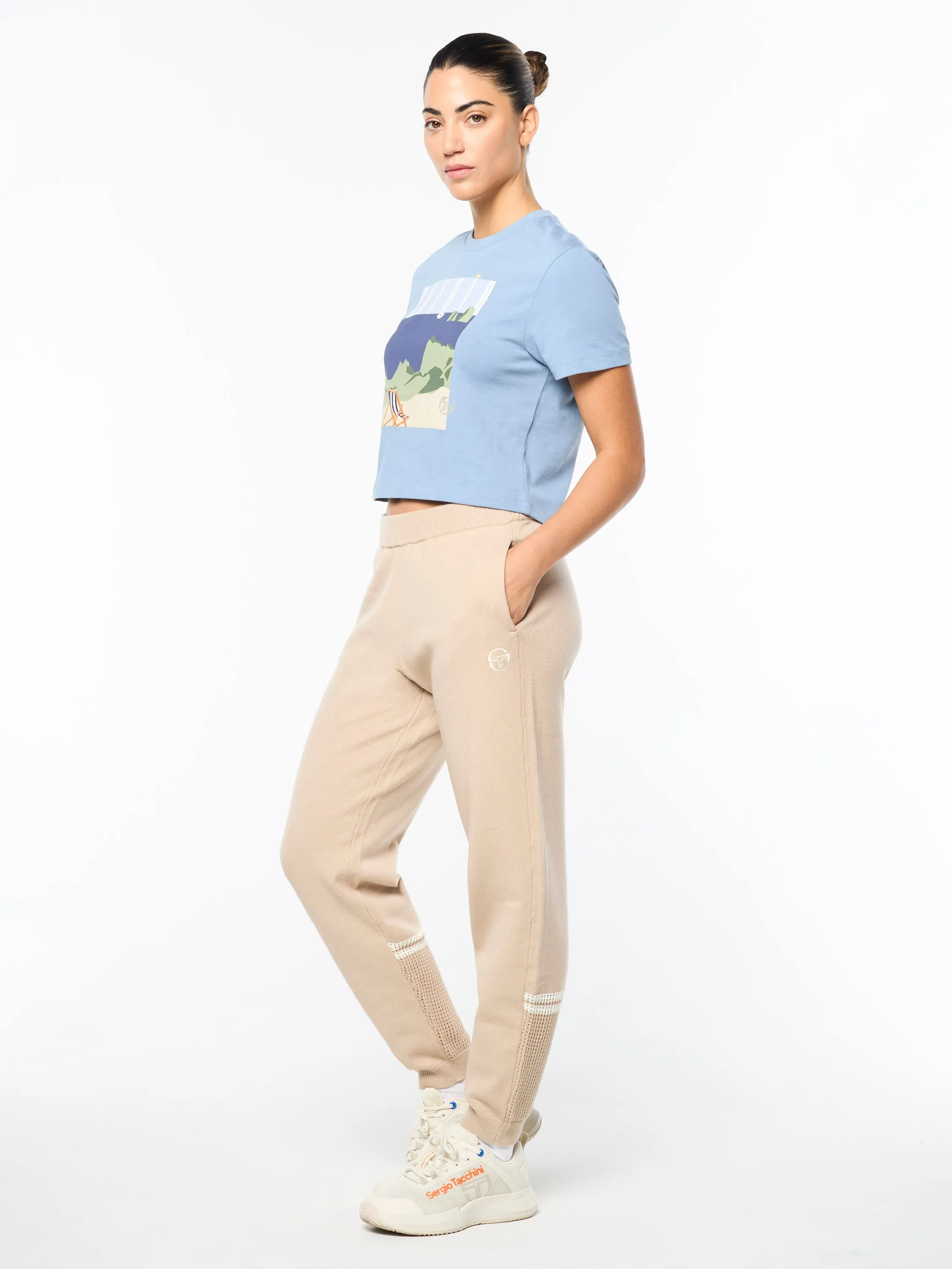 Women's Tosca T-Shirt- Faded Denim sold by Sergio Tacchini product image thumbnail 4