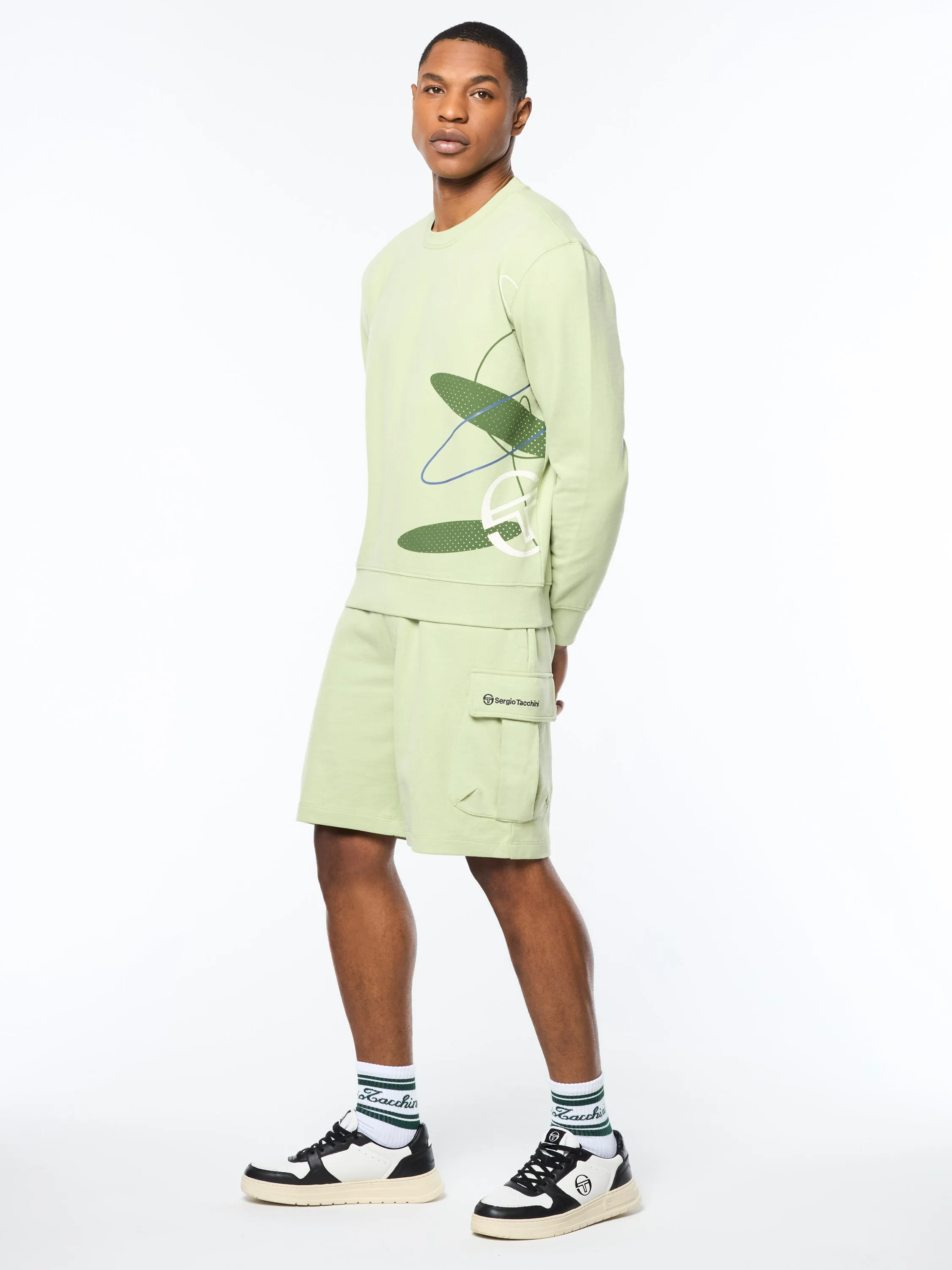 Ciro Crewneck Sweatshirt- Reseda sold by Sergio Tacchini product image thumbnail 4