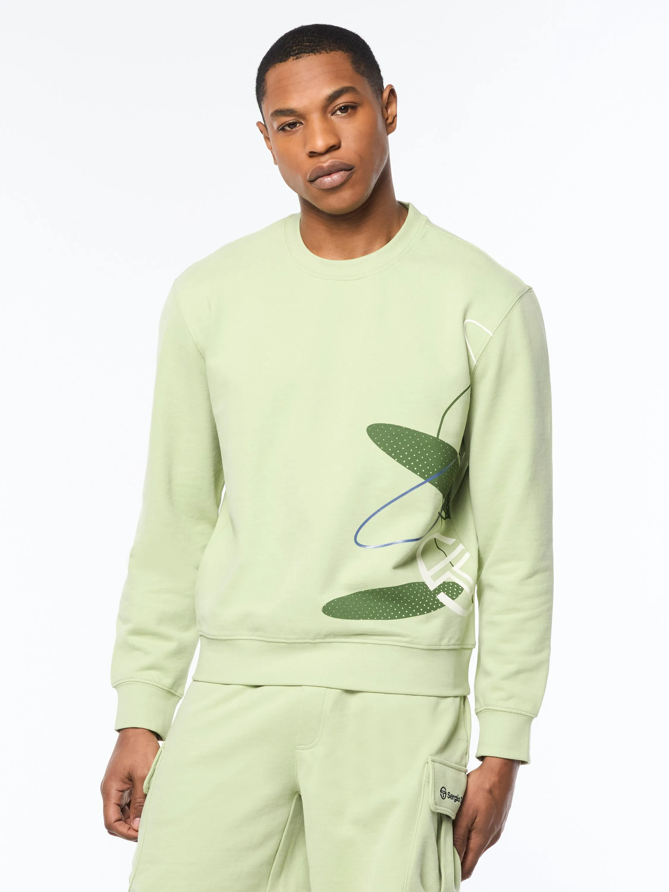 Ciro Crewneck Sweatshirt- Reseda sold by Sergio Tacchini product image thumbnail 2
