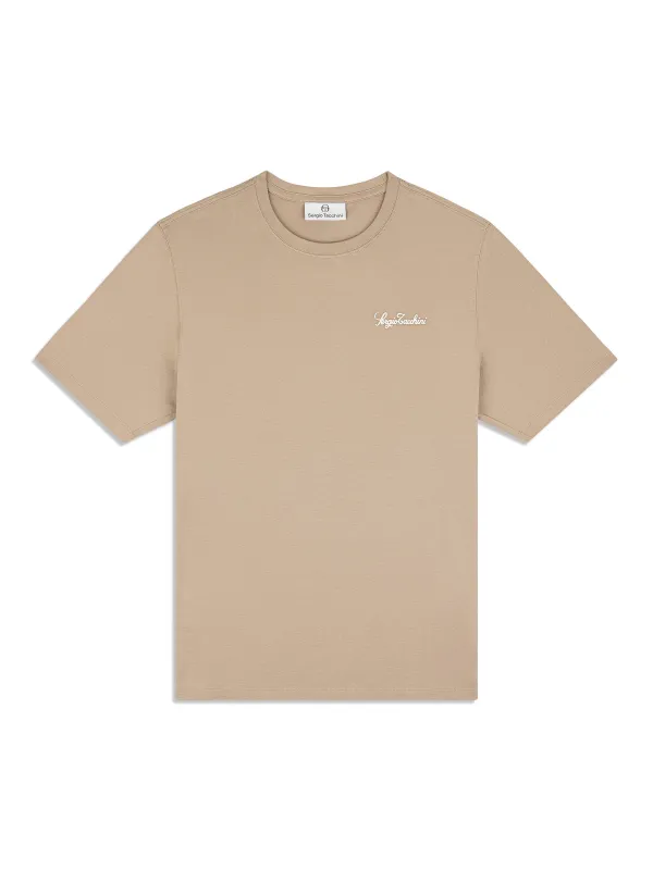 Mossa T-Shirt- Taupe Grey sold by Sergio Tacchini